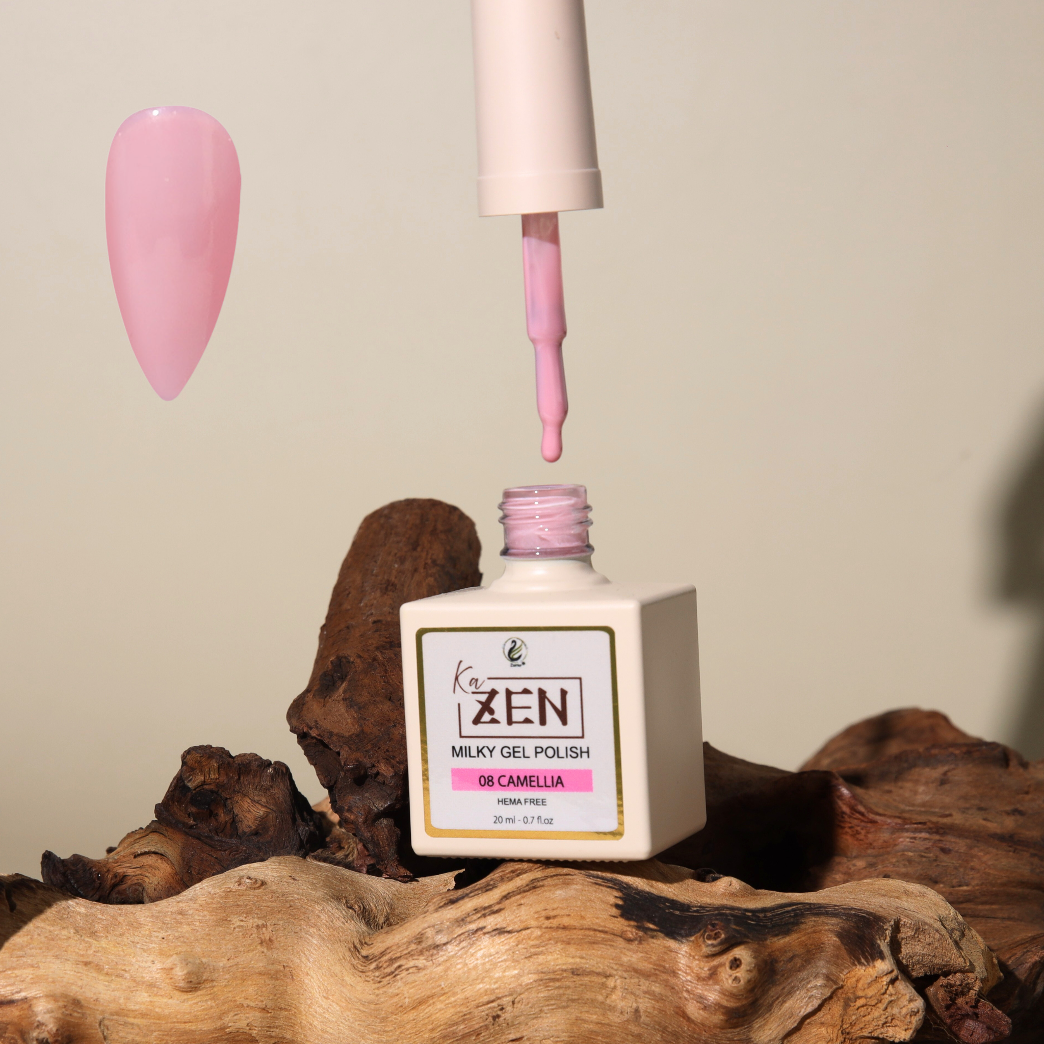 KAZEN | Milky Gel Polish - Cream