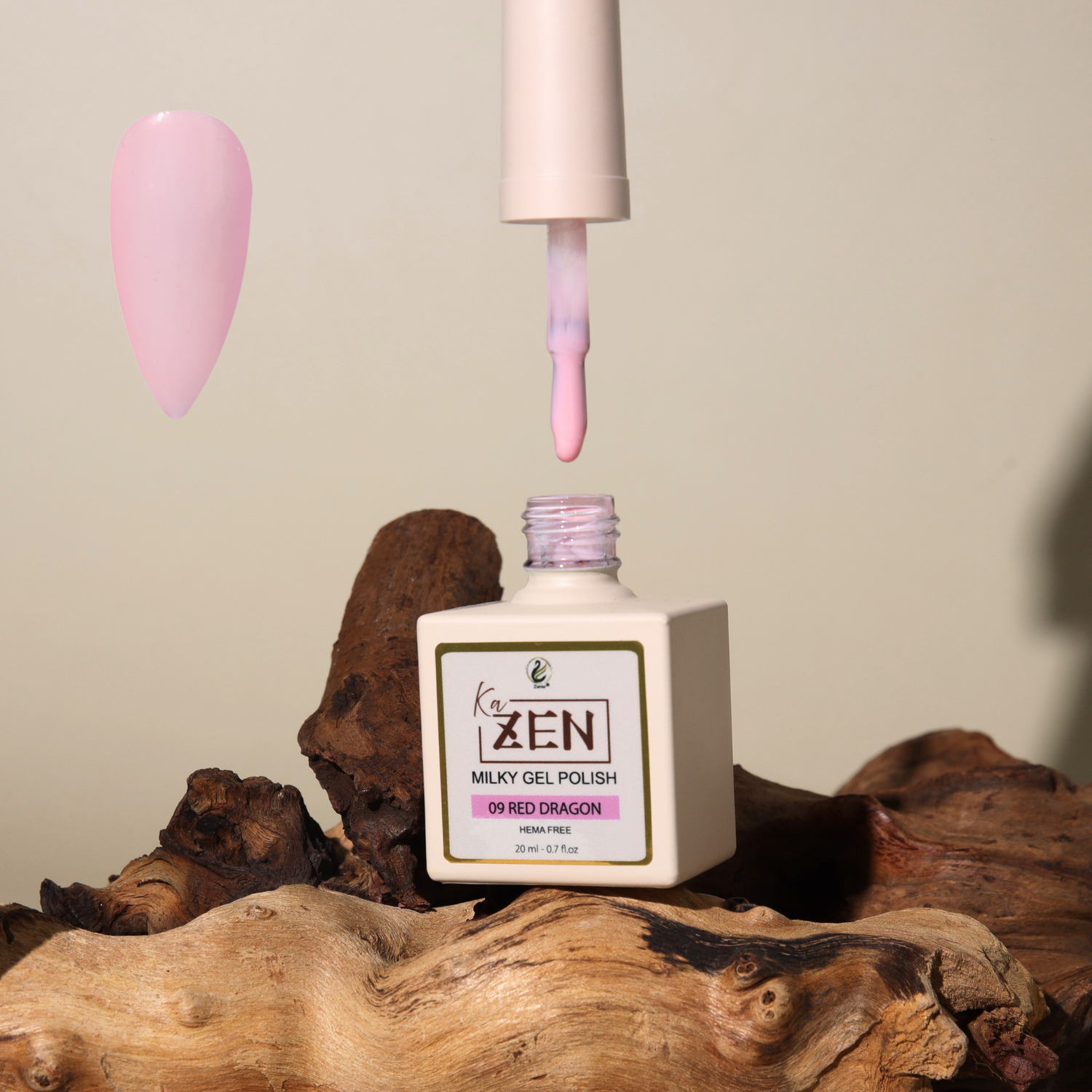 KAZEN | Milky Gel Polish - Cream