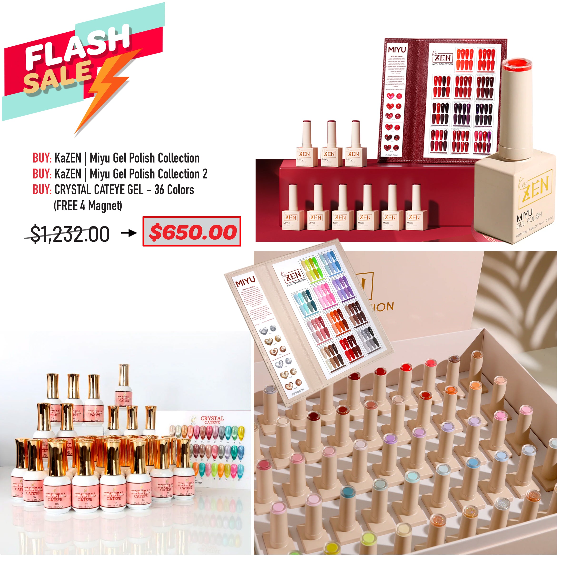 FLASH SALE - Miyu Gel Collection Bundle