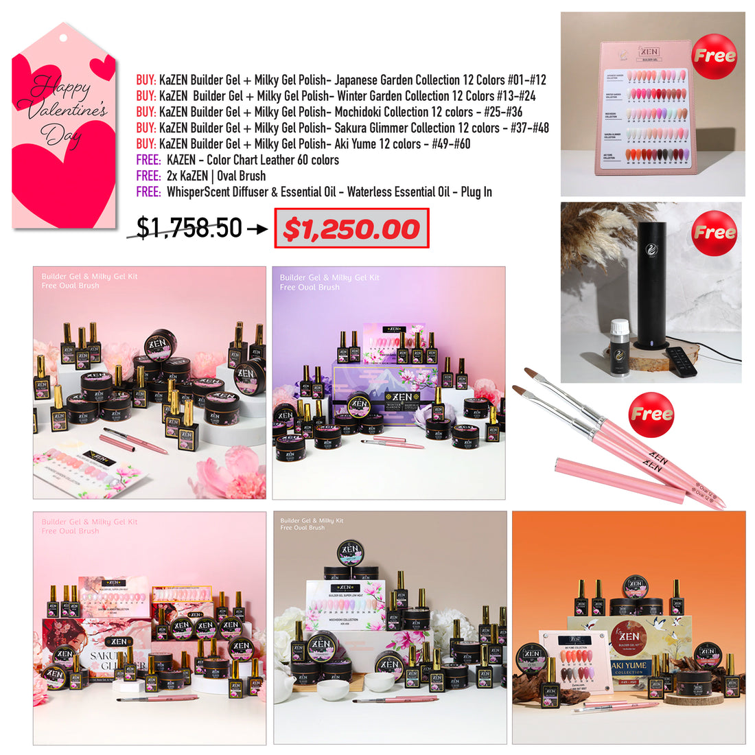 VALENTINE DEAL - KaZEN Complete Set - Black Jar
