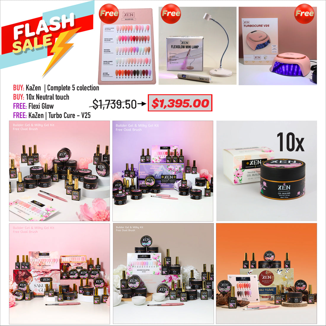 FLASH SALE - KAZEN - Complete Set