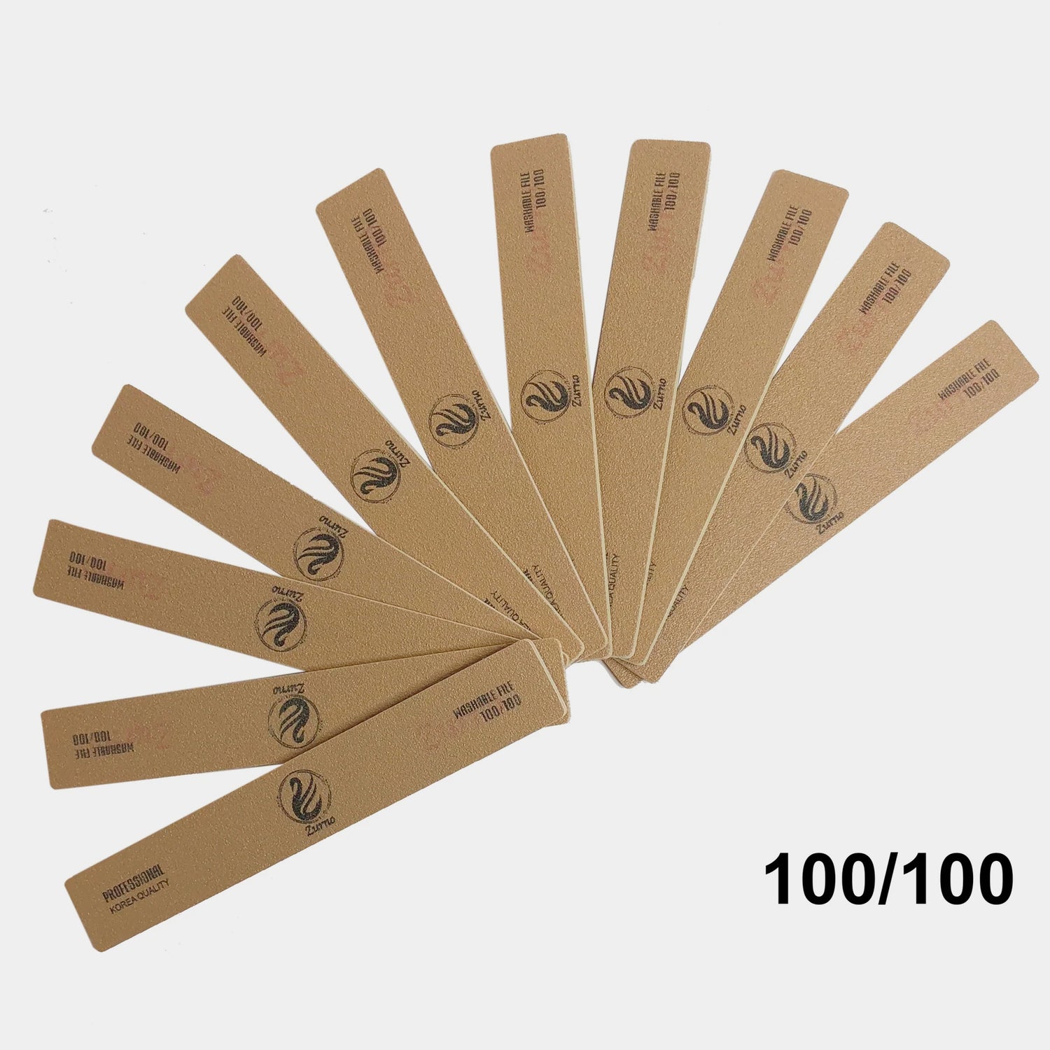 Korea Quality - Gold Nail File 80/80 - 100/100 - 80/180