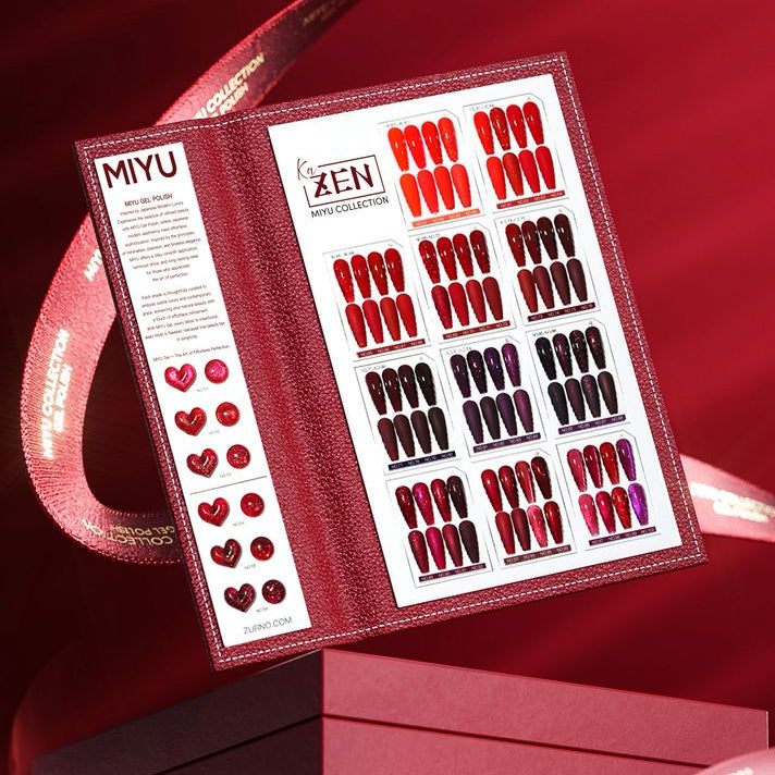 COMING SOON - KaZEN | Miyu Gel Polish Collection 2 (50 Colors) - Red Couture Collection