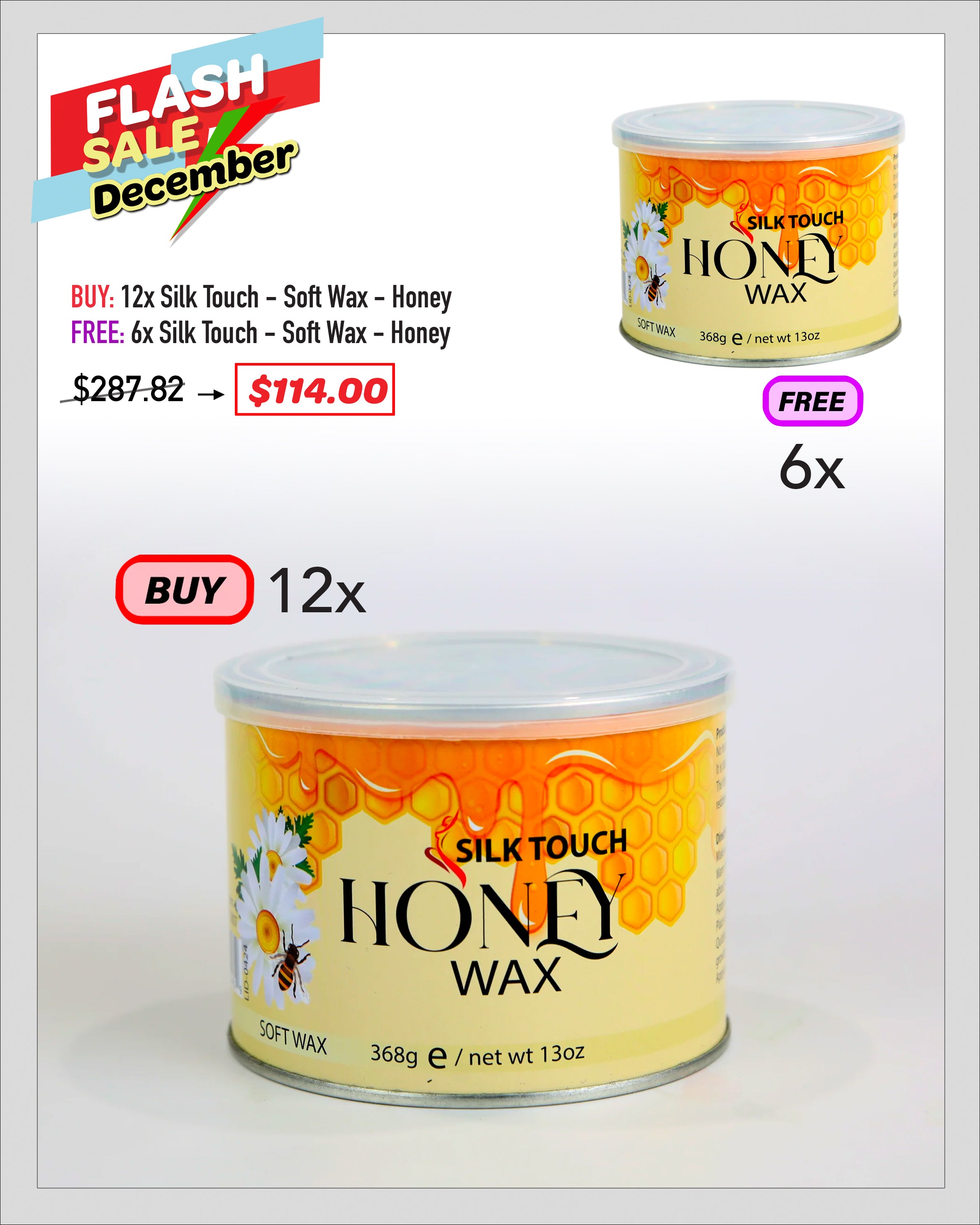 FLASH SALE - Silk Touch - Soft Wax Bundle