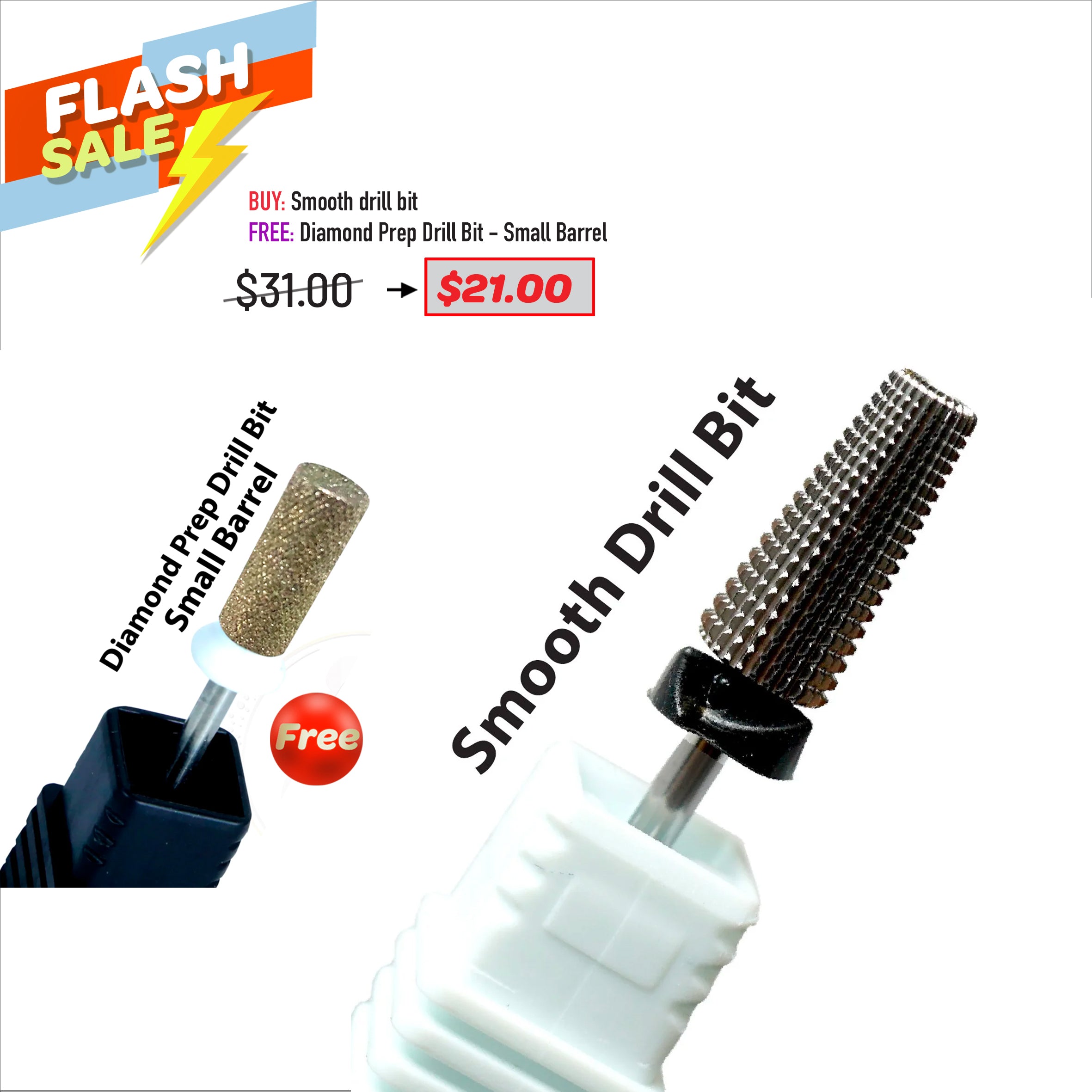 FLASH SALE - Smooth Drill Bit Bundle