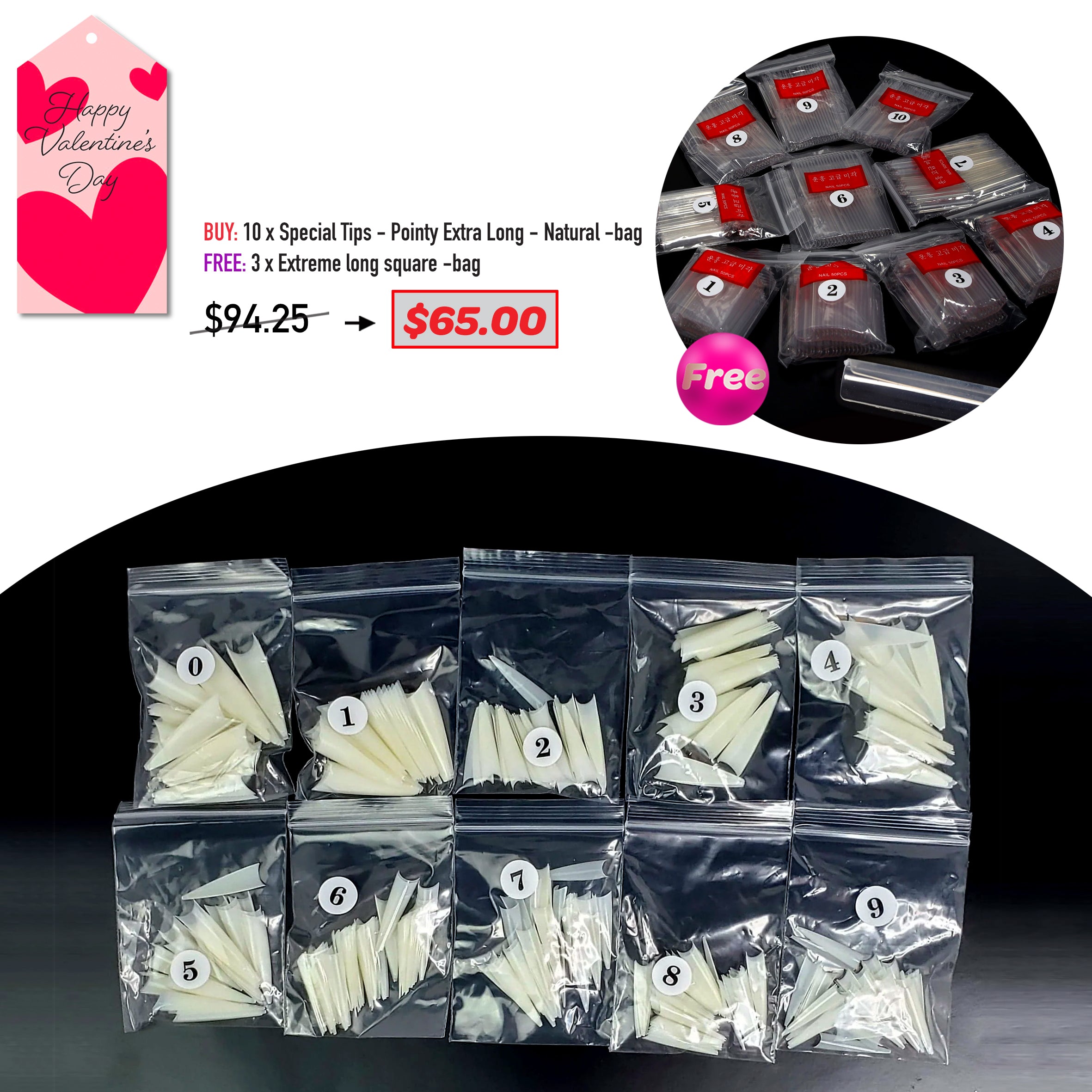 VALENTINE DEAL - Tip Bag Bundle