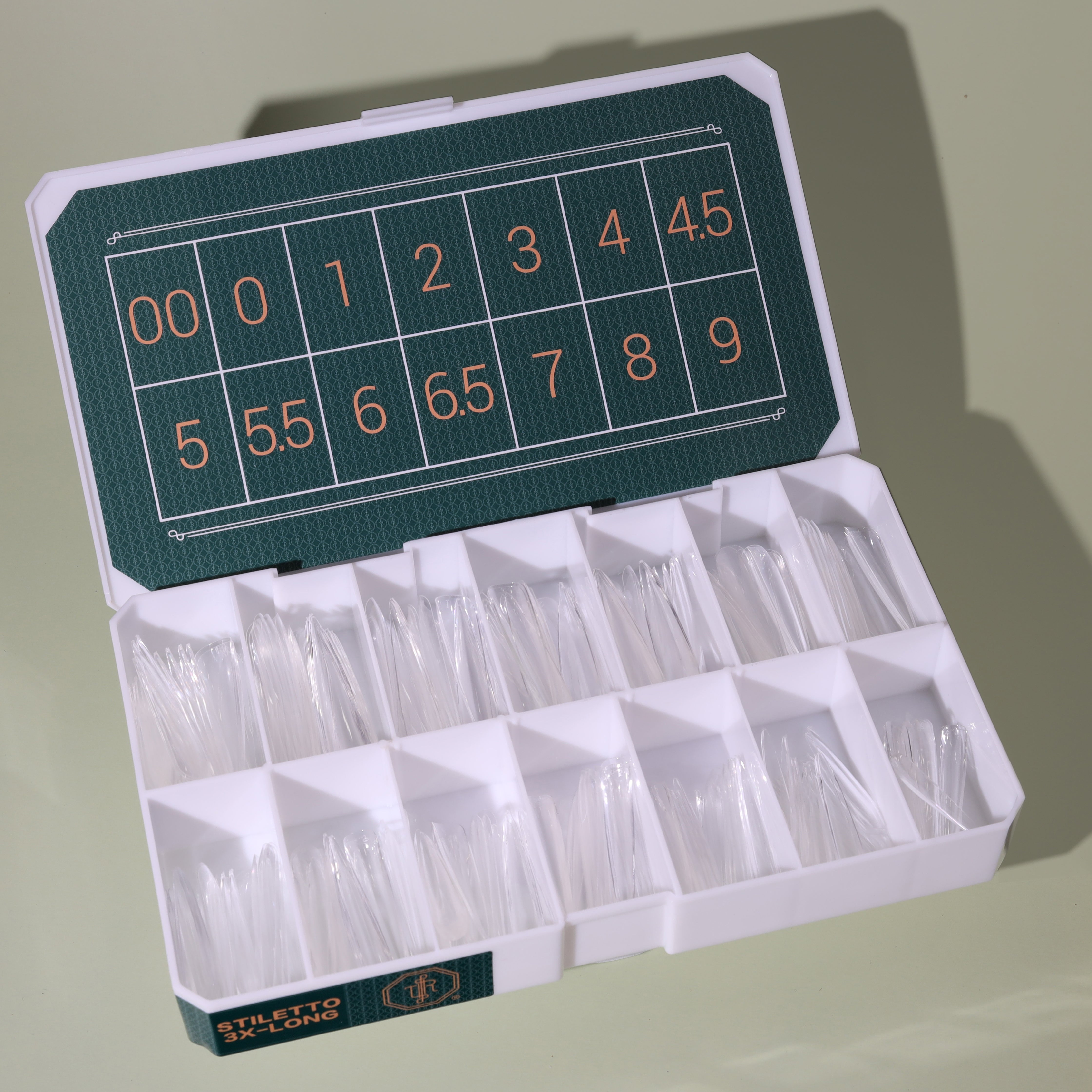 TIR | TiaraX - Clear Tips Box – Nailsjobs by Zurno