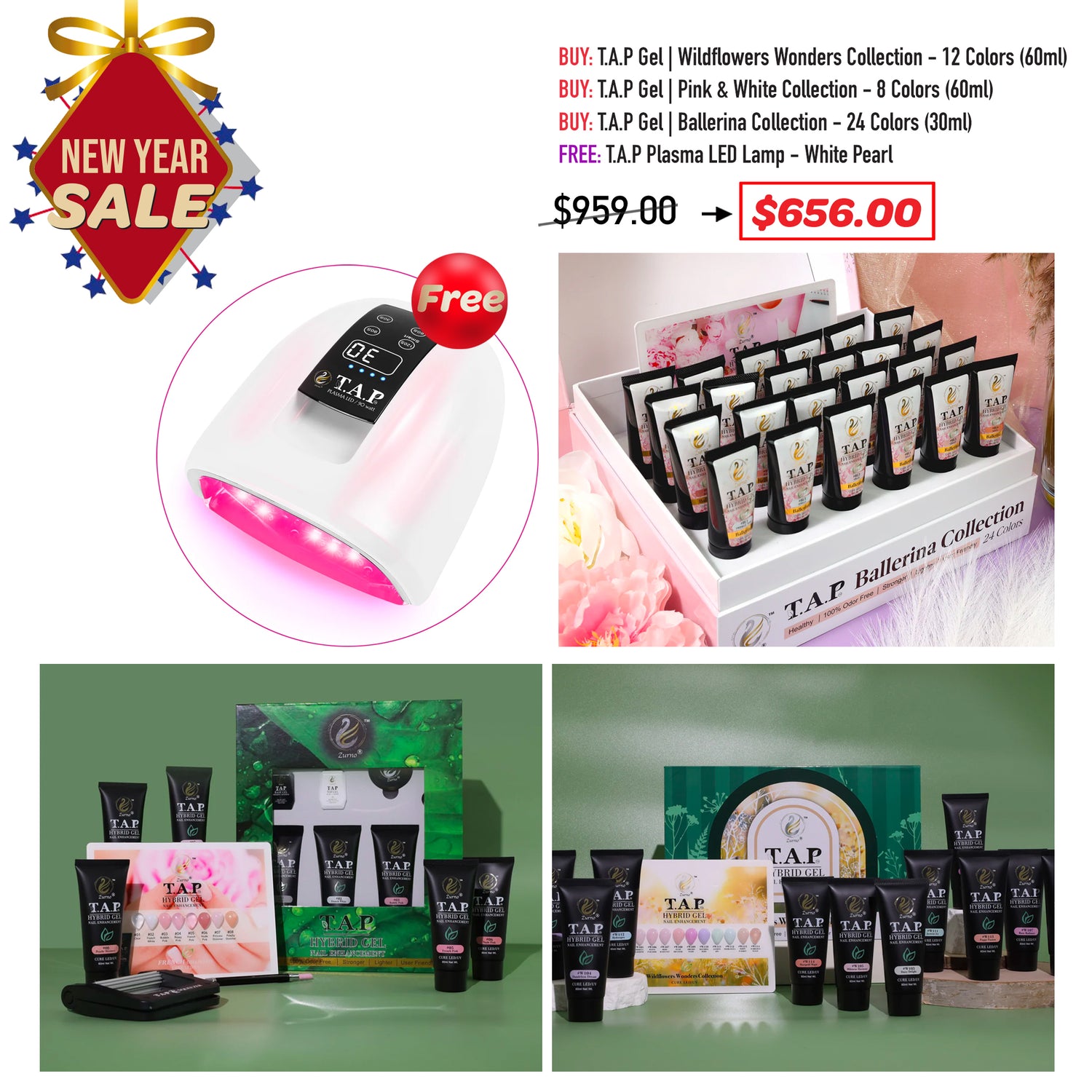 NEW YEAR SALE - T.A.P Gel 3-Collections Bundle