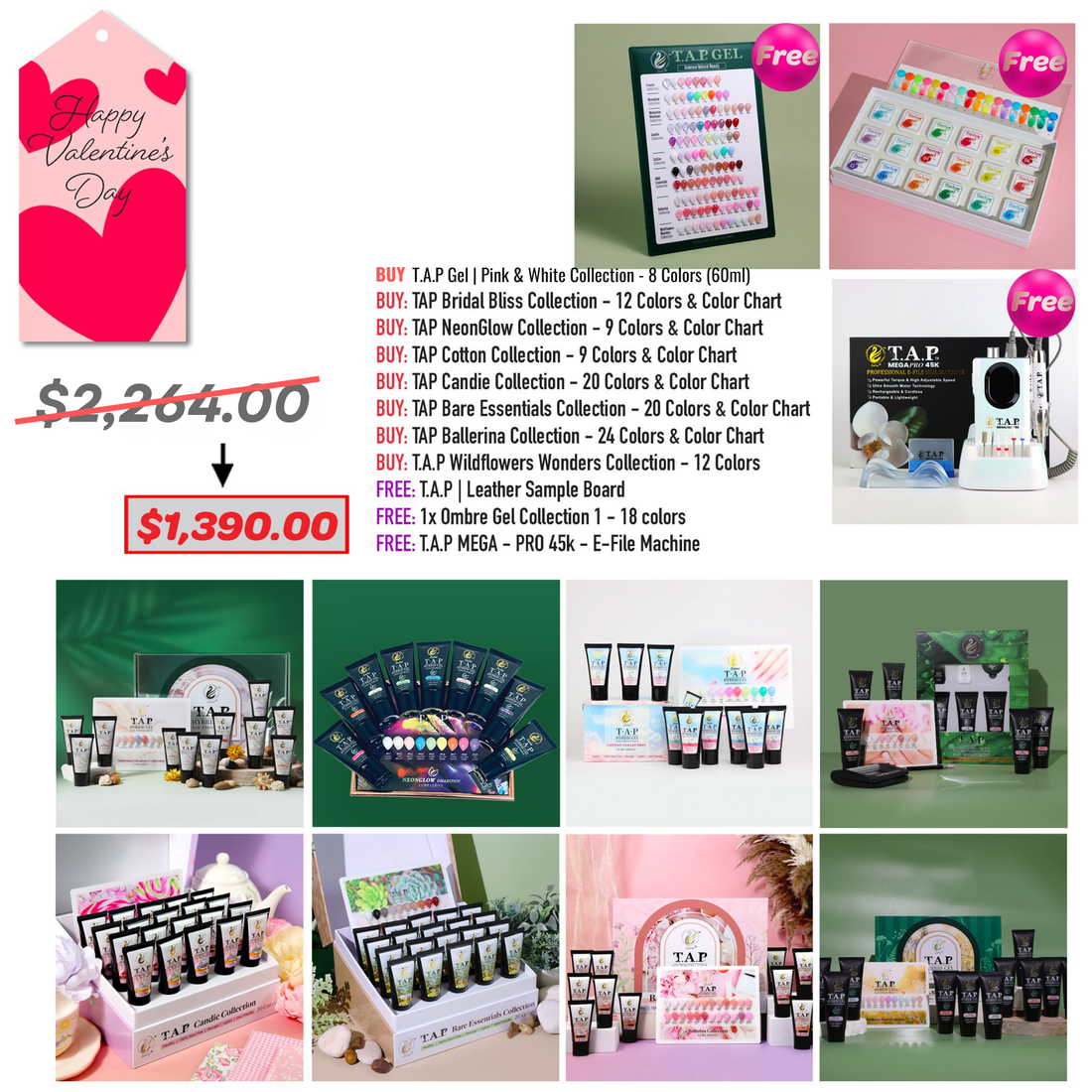 VALENTINE DEAL - T.A.P - Complete Set