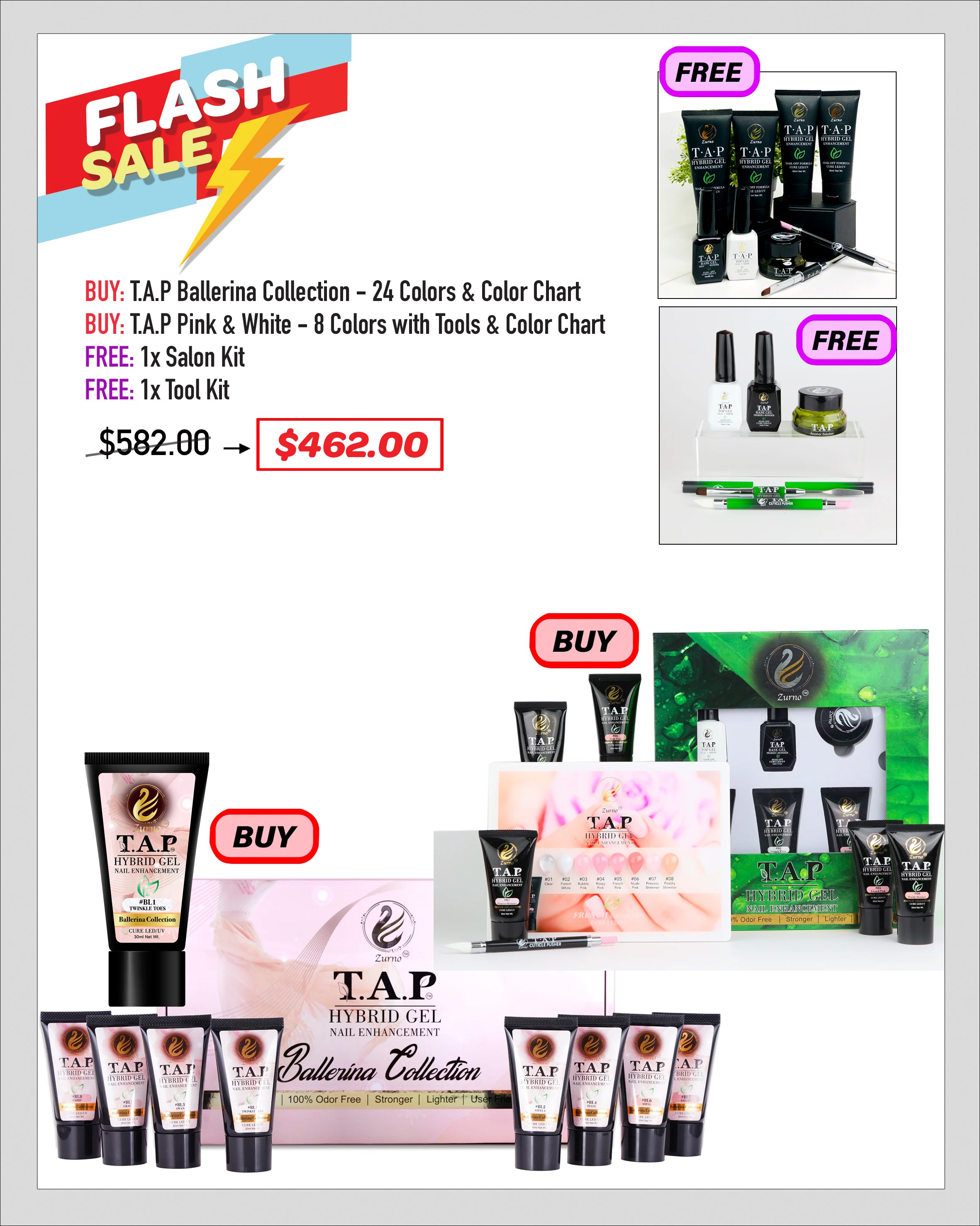 FLASH SALE - T.A.P - Collection Bundle