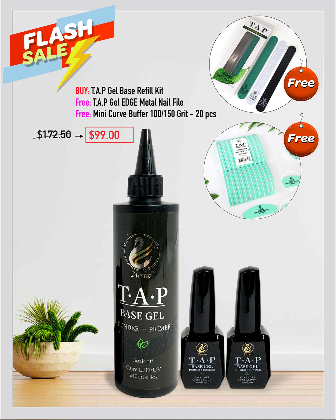 FLASH SALE - T.A.P - Base Refill Kit Bundle