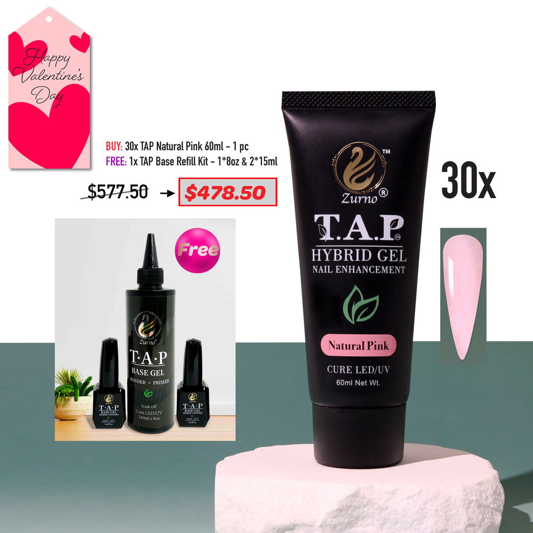 VALENTINE DEAL - T.A.P - Natural Pink Bundle