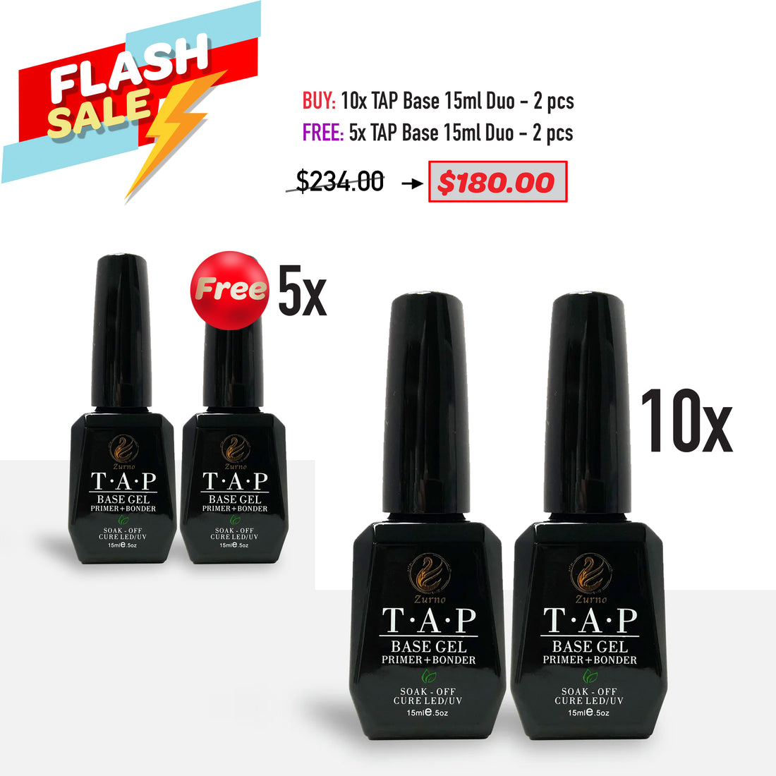 FLASH SALE - T.A.P Top & Base 15ml