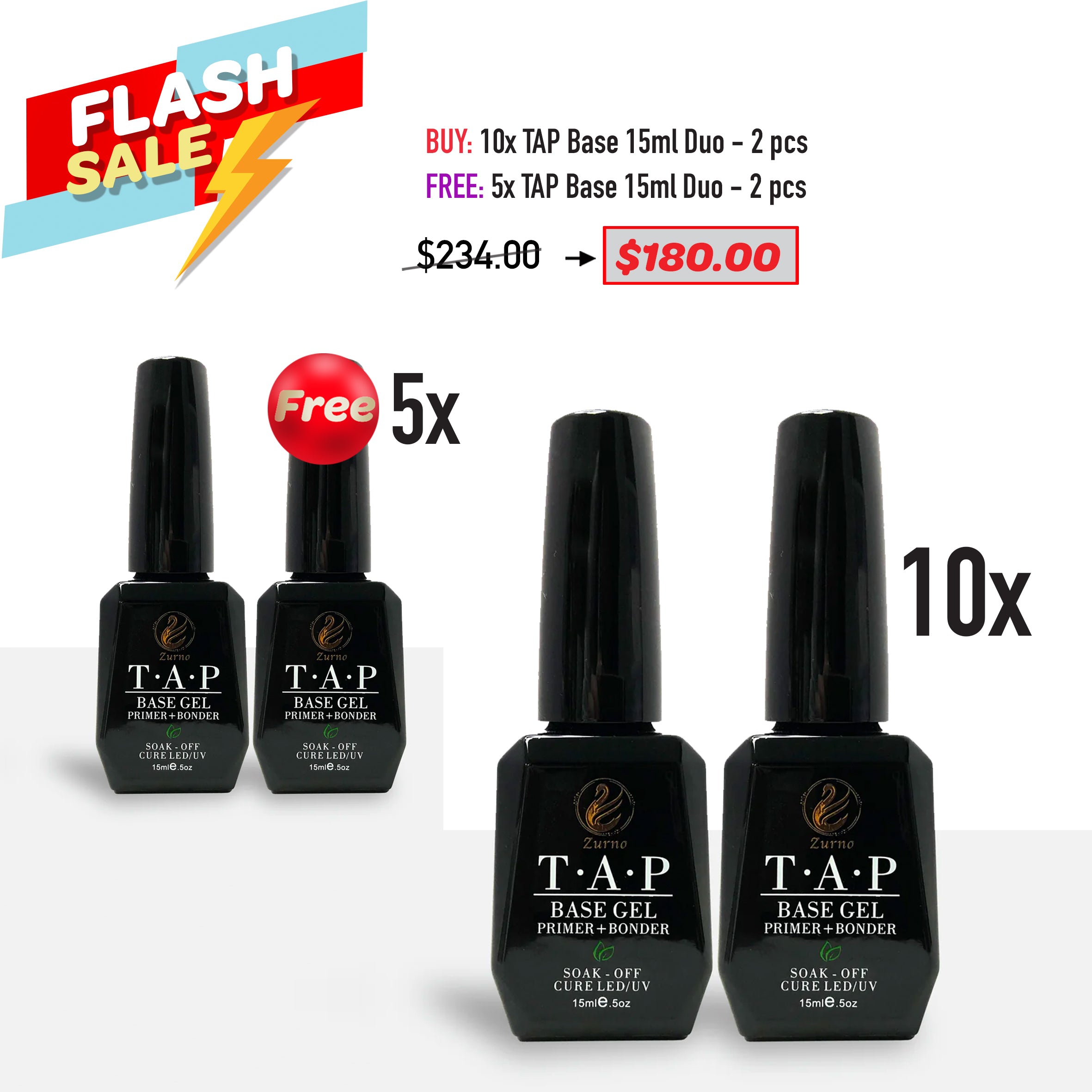 FLASH SALE - T.A.P Top &amp; Base 15ml