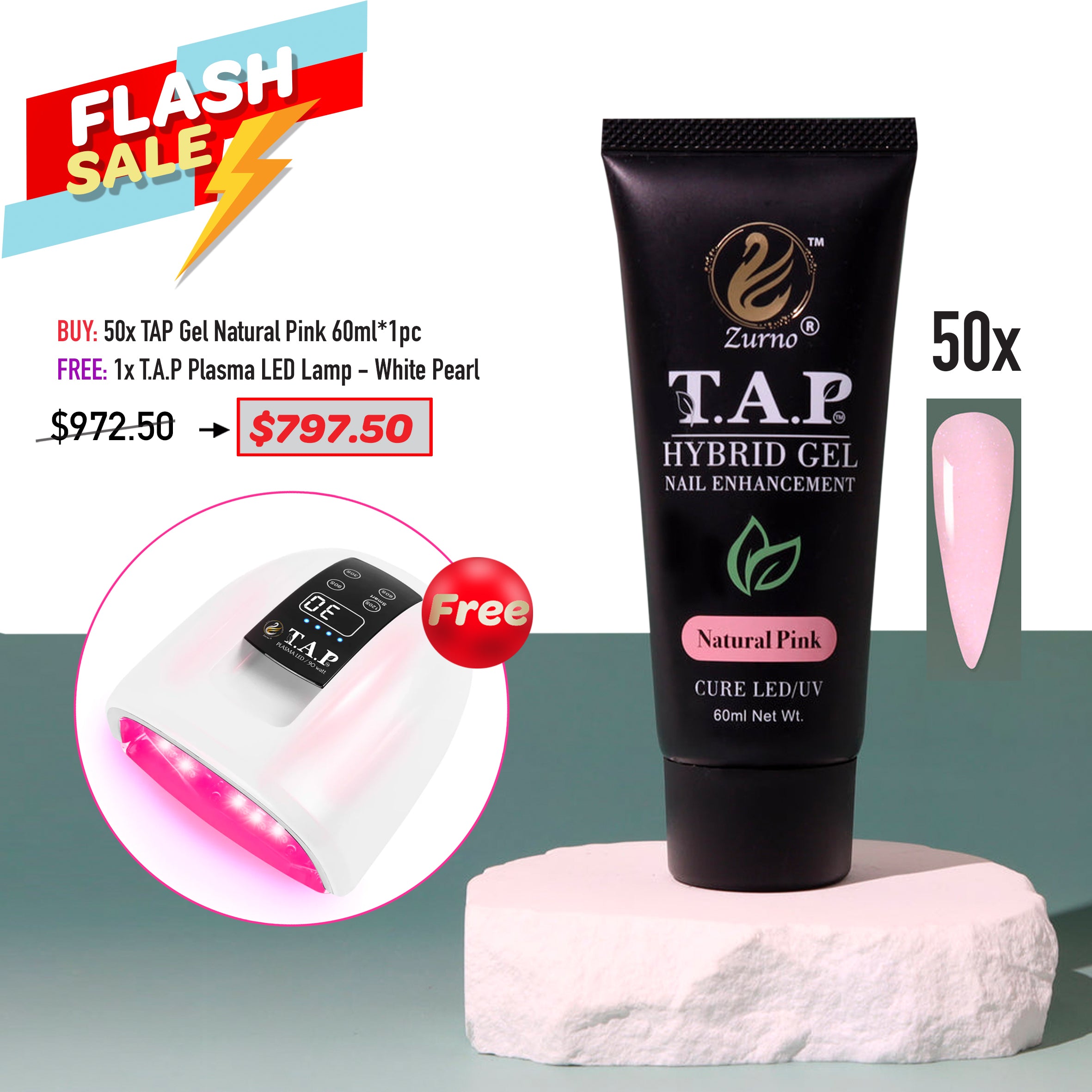 FLASH SALE - T.A.P 50x Natural Pink Bundles
