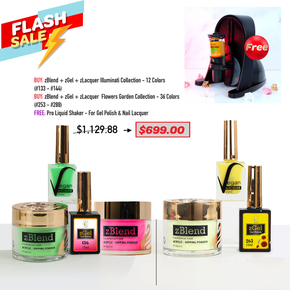 FLASH SALE - Illuminati &amp; Flowers Garden Bundle