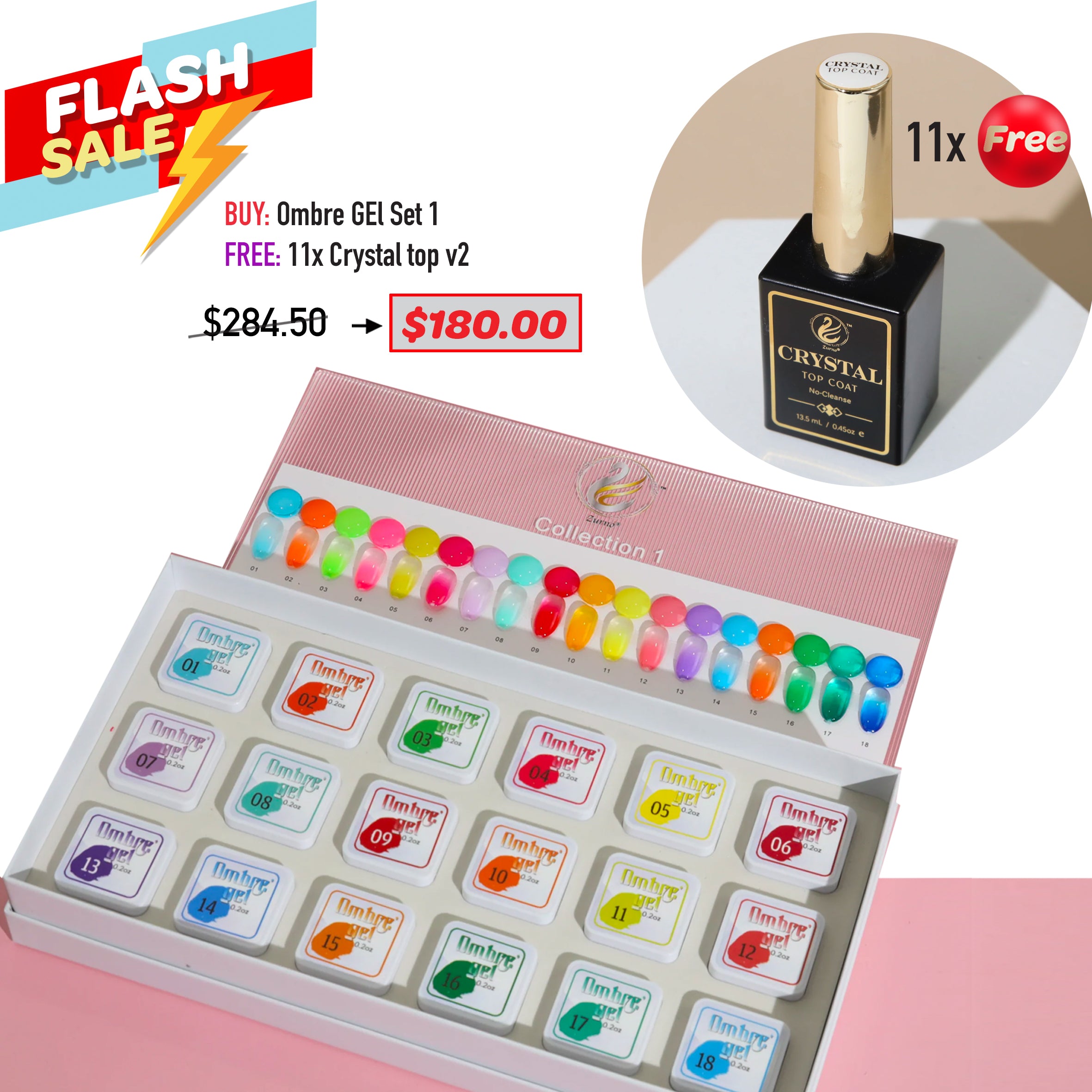 FLASH SALE - Ombre Gel Collections Bundle