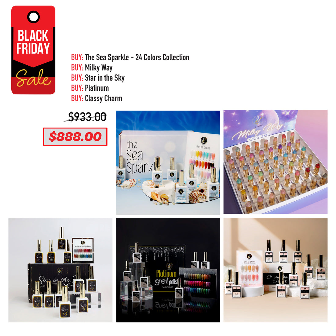 FLASH SALE - Mega Bundle for Gel &amp; Cateye