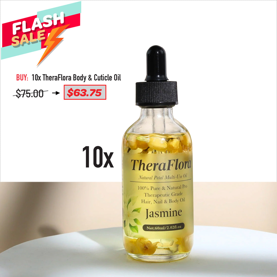 FLASH SALE - TheraFlora Body &amp; Cuticle Oil Bundle