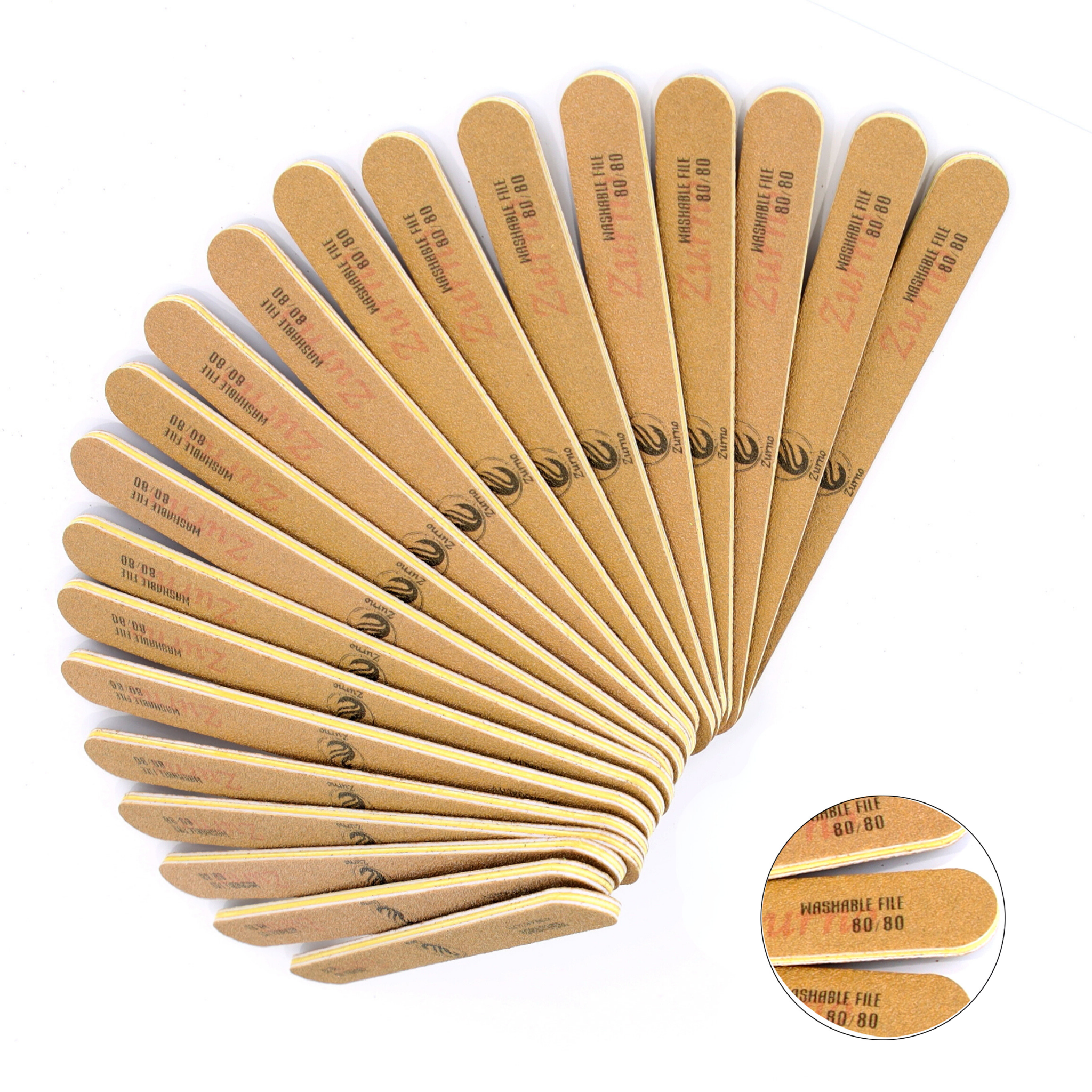 Korea Quality - Gold Nail File 80/80 - 100/100 - 80/180