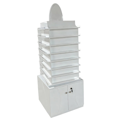 Nail Polish Storage &amp; Display Cabinet - PICK UP ONLY