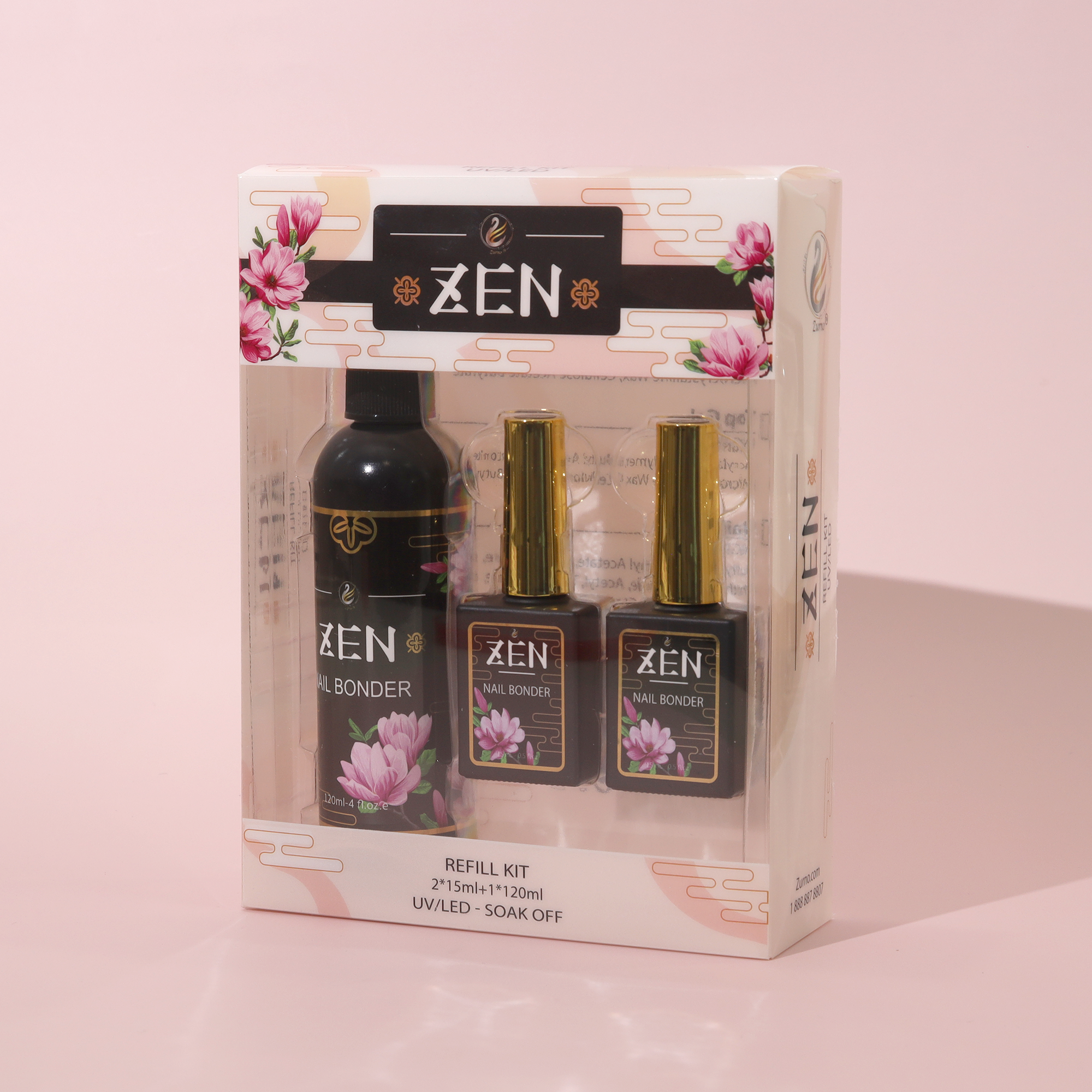 KaZEN Builder Gel - Refill size - Bonder - Base - Top