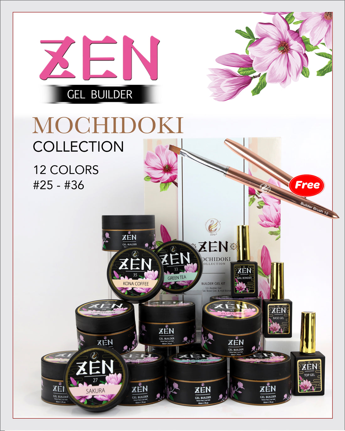 ZEN | Builder Gel Mochidoki Collection 