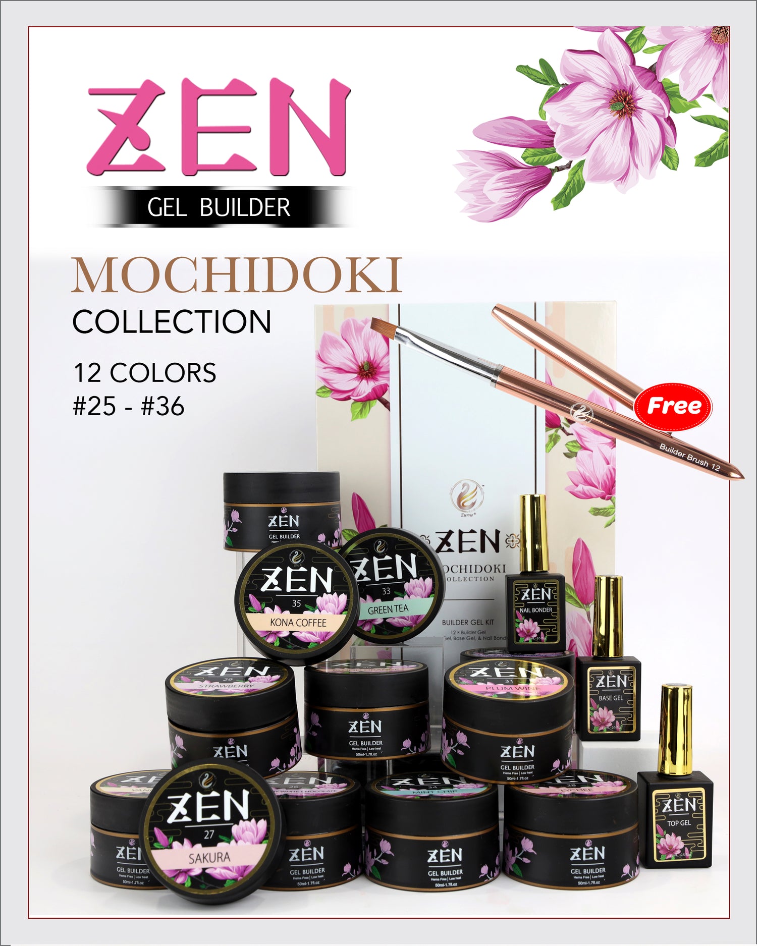 ZEN | Builder Gel Mochidoki Collection 