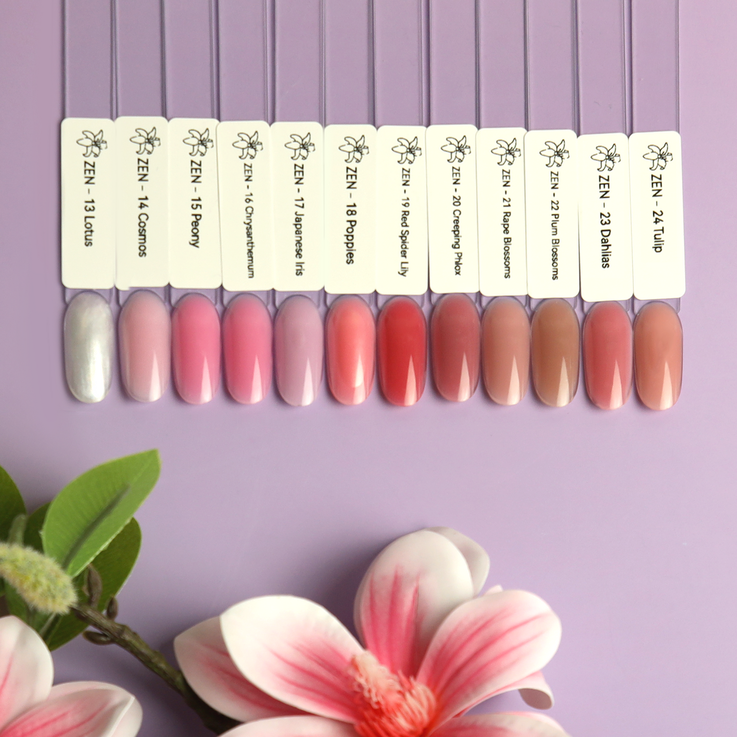 KaZEN | Builder Gel Winter Garden Collection #13-#24 – Nailsjobs KaZEN | Builder Gel Winter Garden Collection #13-#24 – Nailsjobs