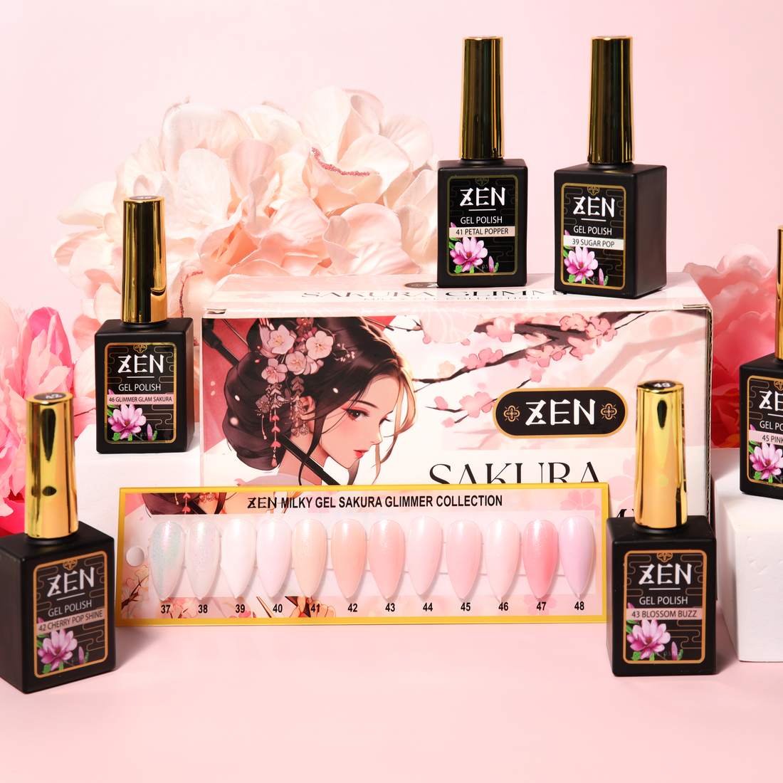 Zen Milky Gel Sakura Collection