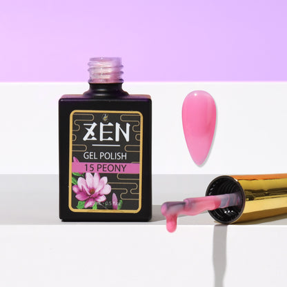 Zen Milky Gel (Gel Polish) Winter Garden Collection Color 15