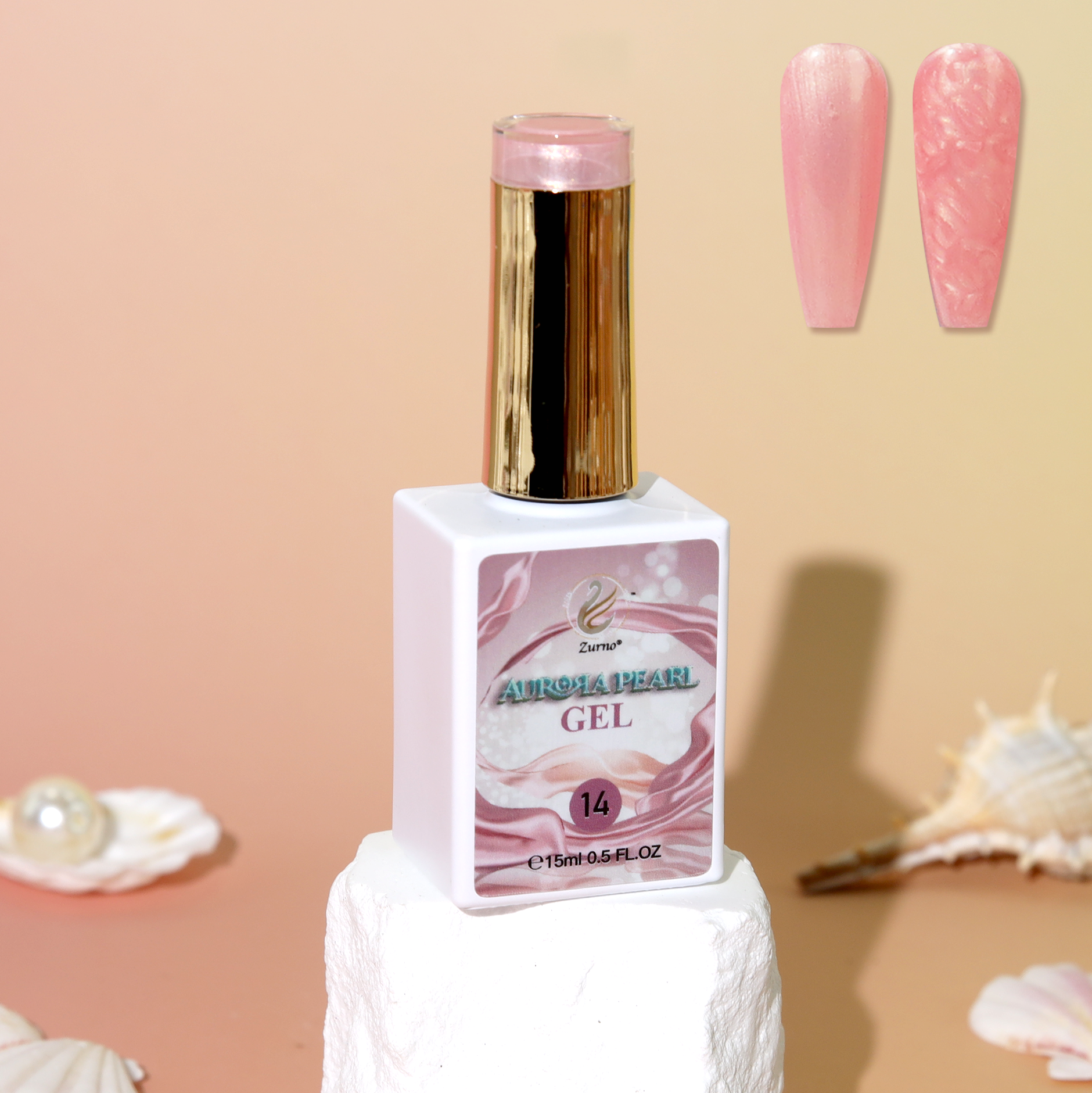 Aurora Pearl Gel Collection - 24 Colors