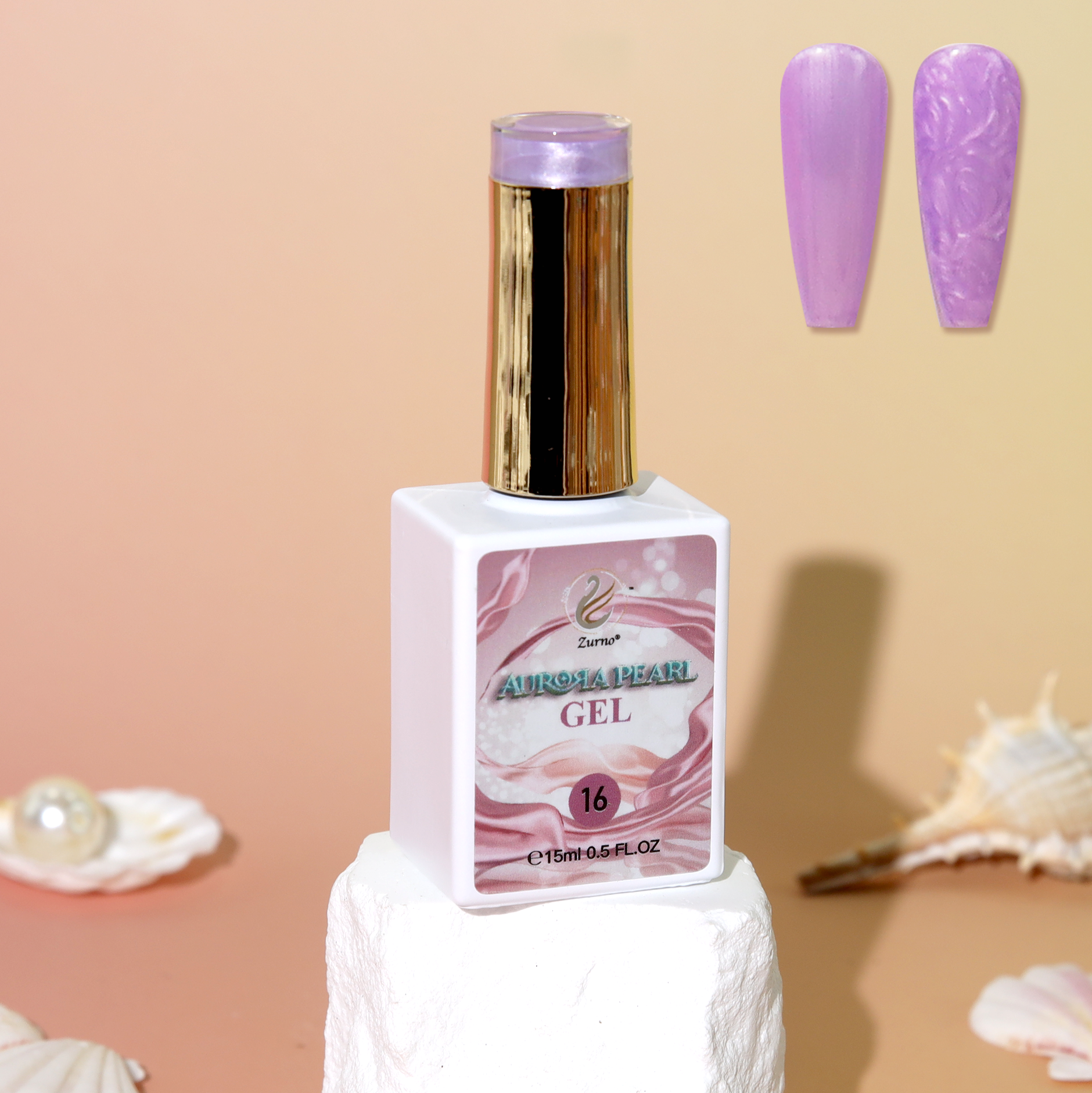 Aurora Pearl Gel Collection - 24 Colors