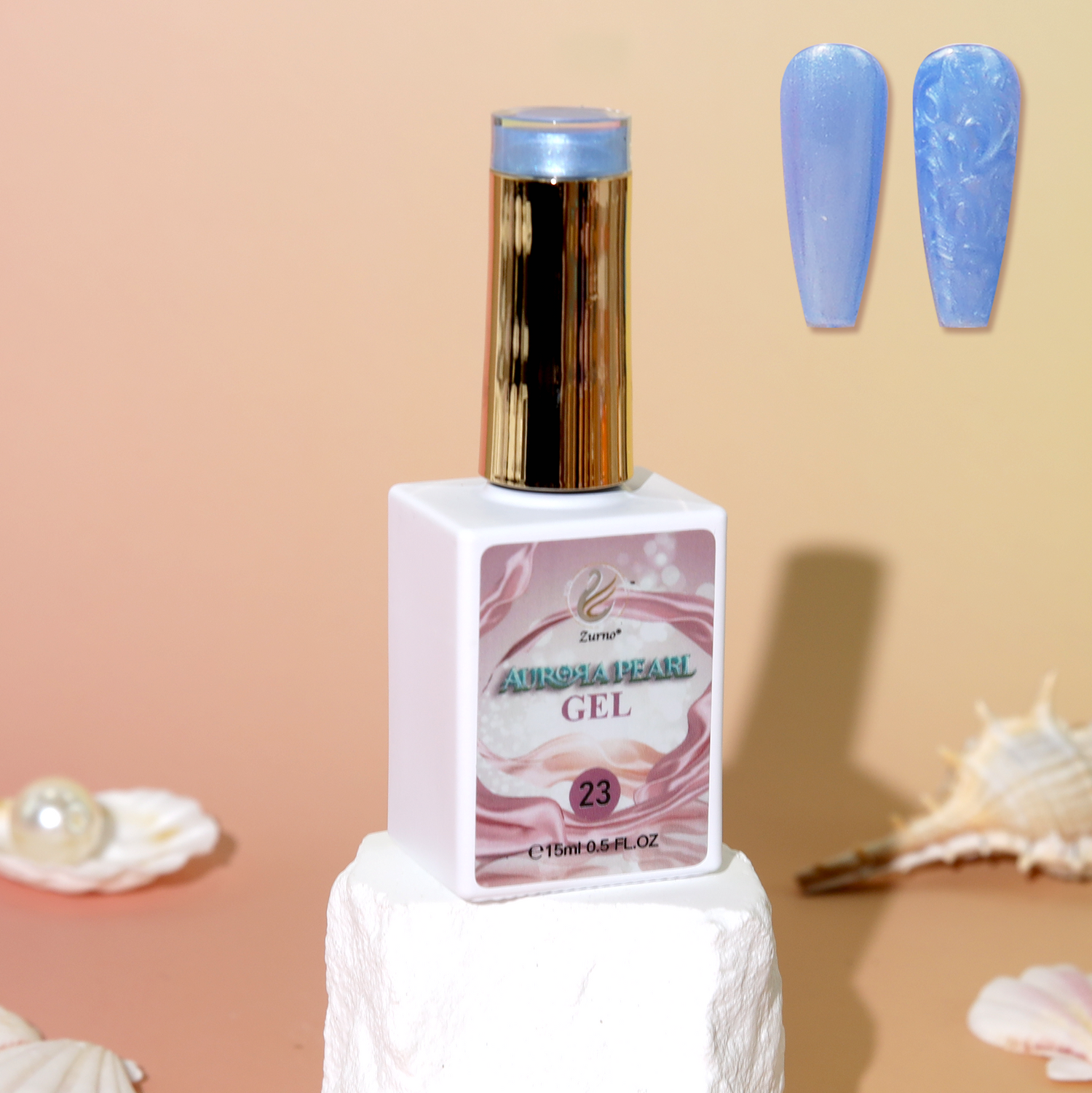 Aurora Pearl Gel Collection - 24 Colors