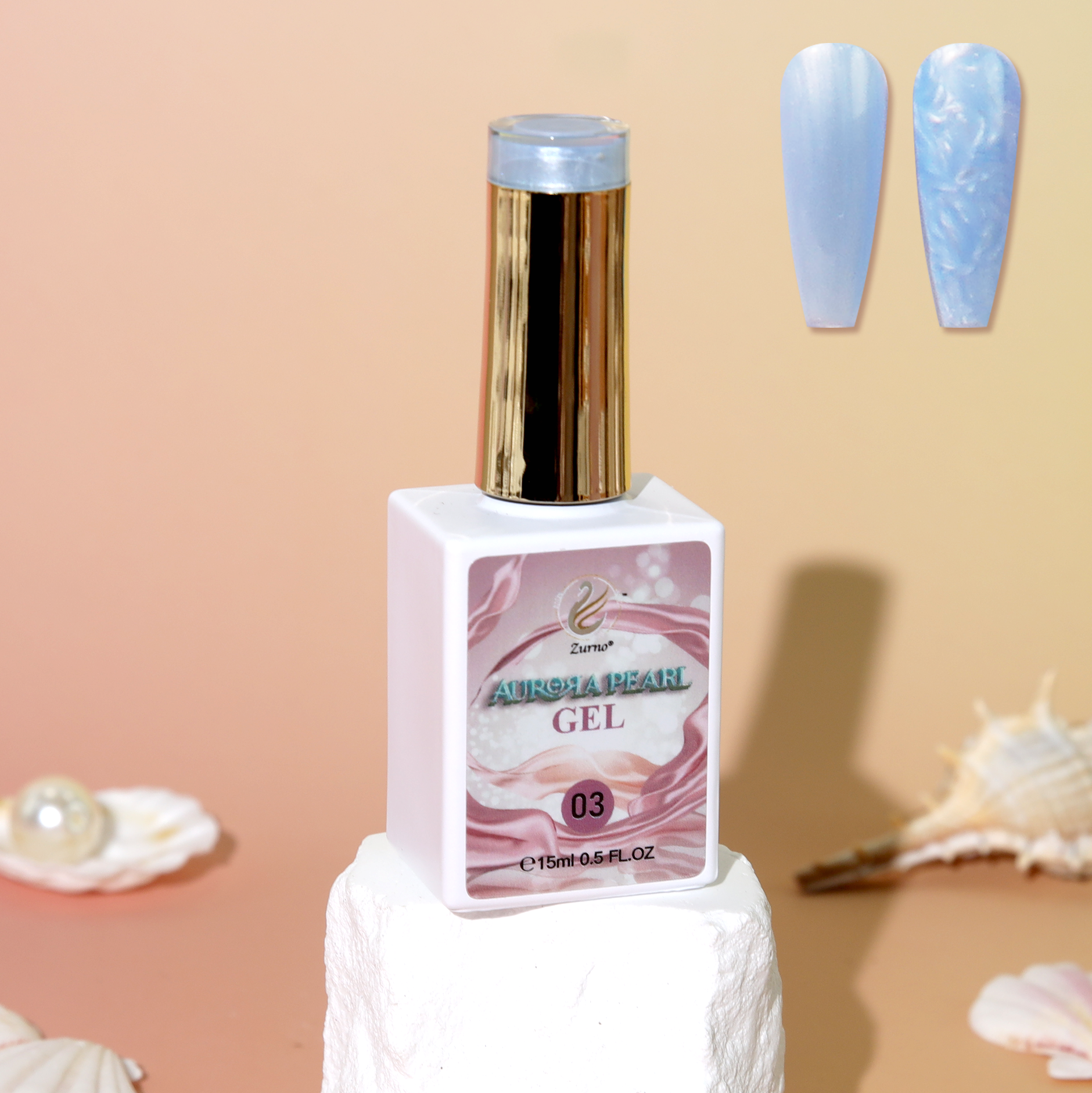 Aurora Pearl Gel Collection - 24 Colors