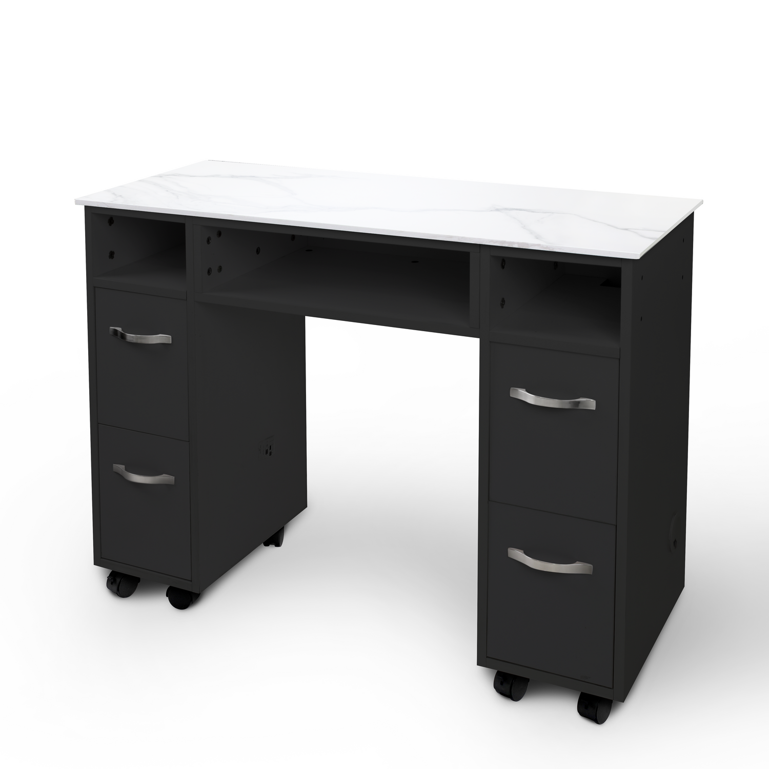 JSIS - Nail Table with Marble - Single Nail Table