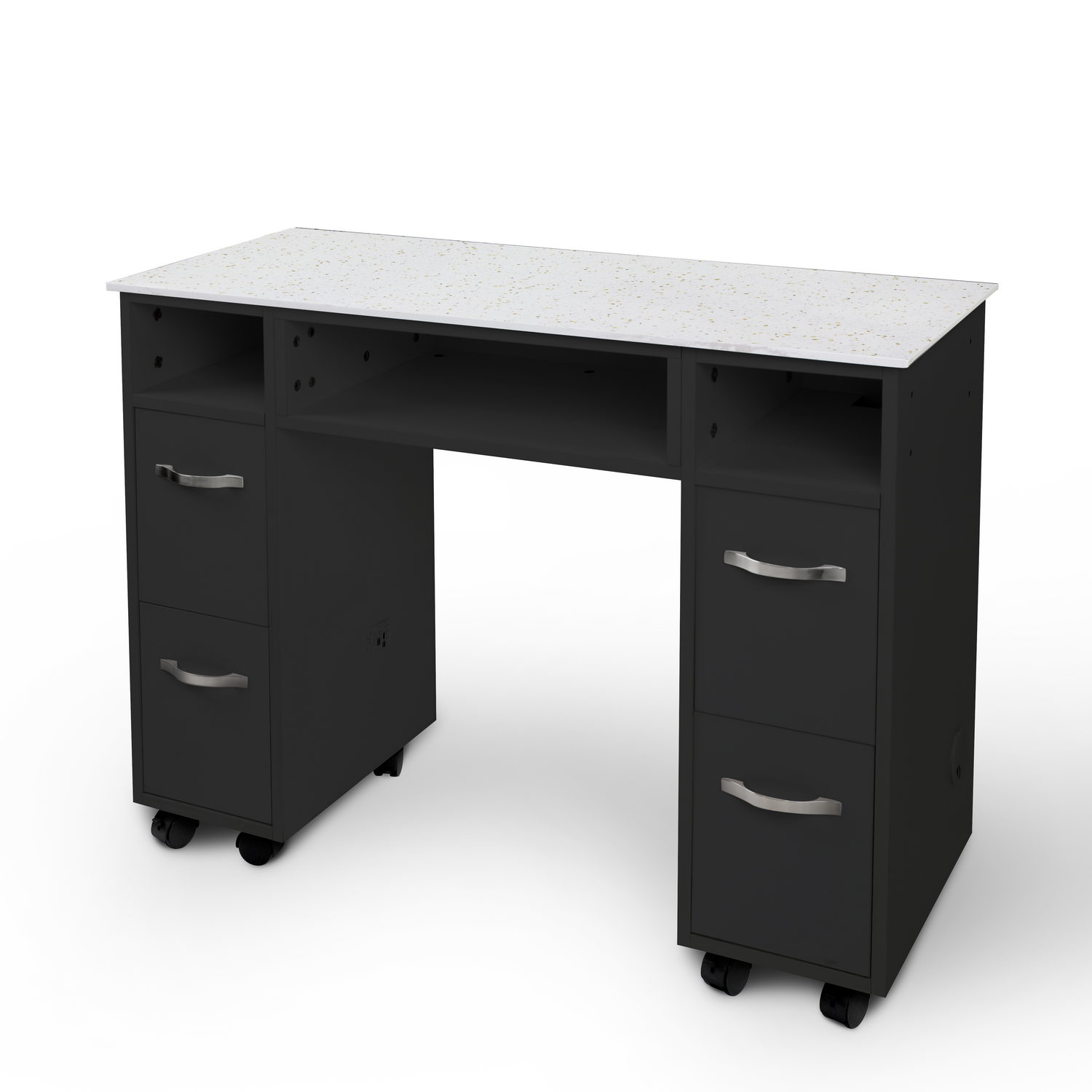 JSIS - Nail Table with Marble - Single Nail Table