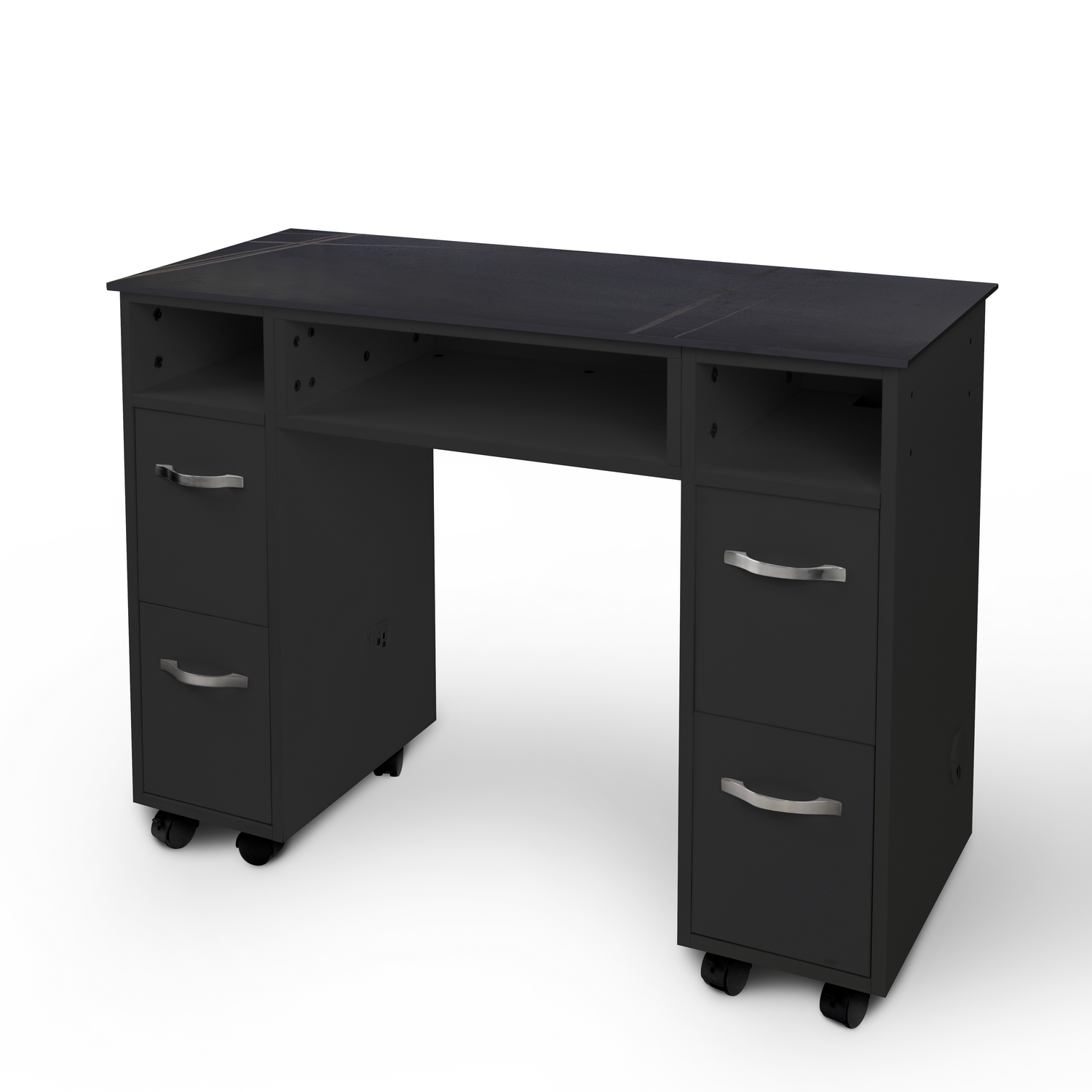 JSIS - Nail Table with Marble - Single Nail Table