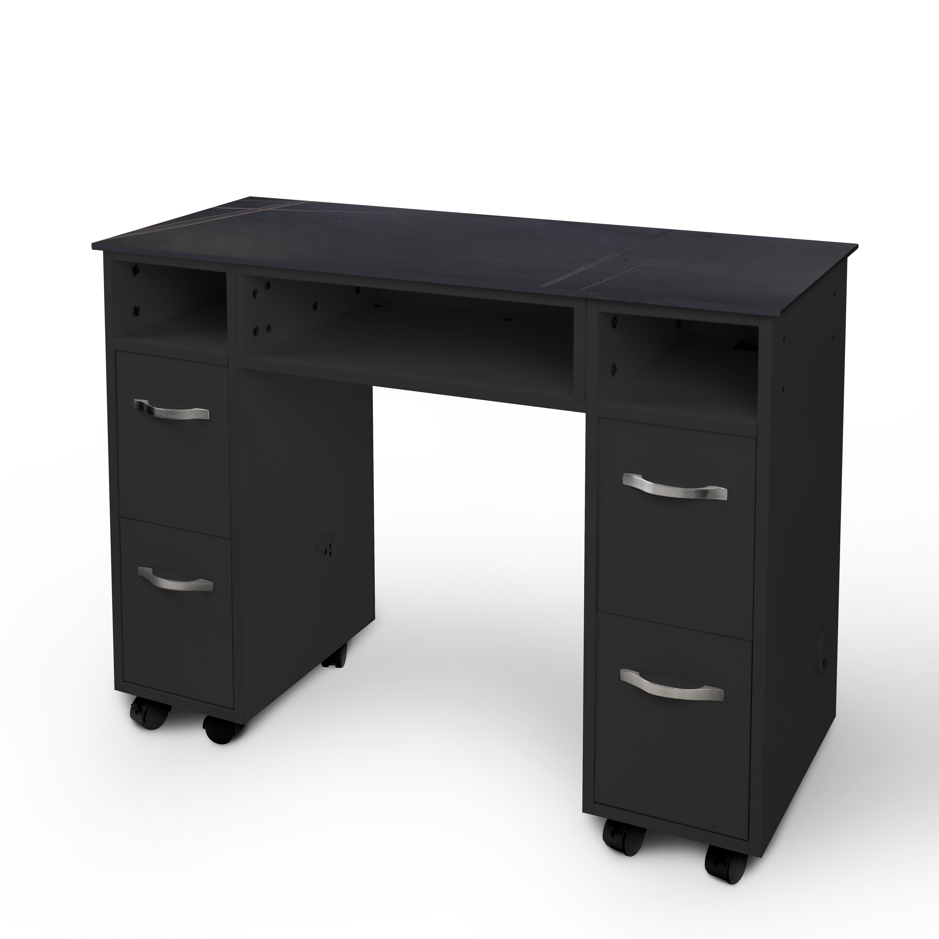 JSIS - Nail Table with Marble - Single Nail Table