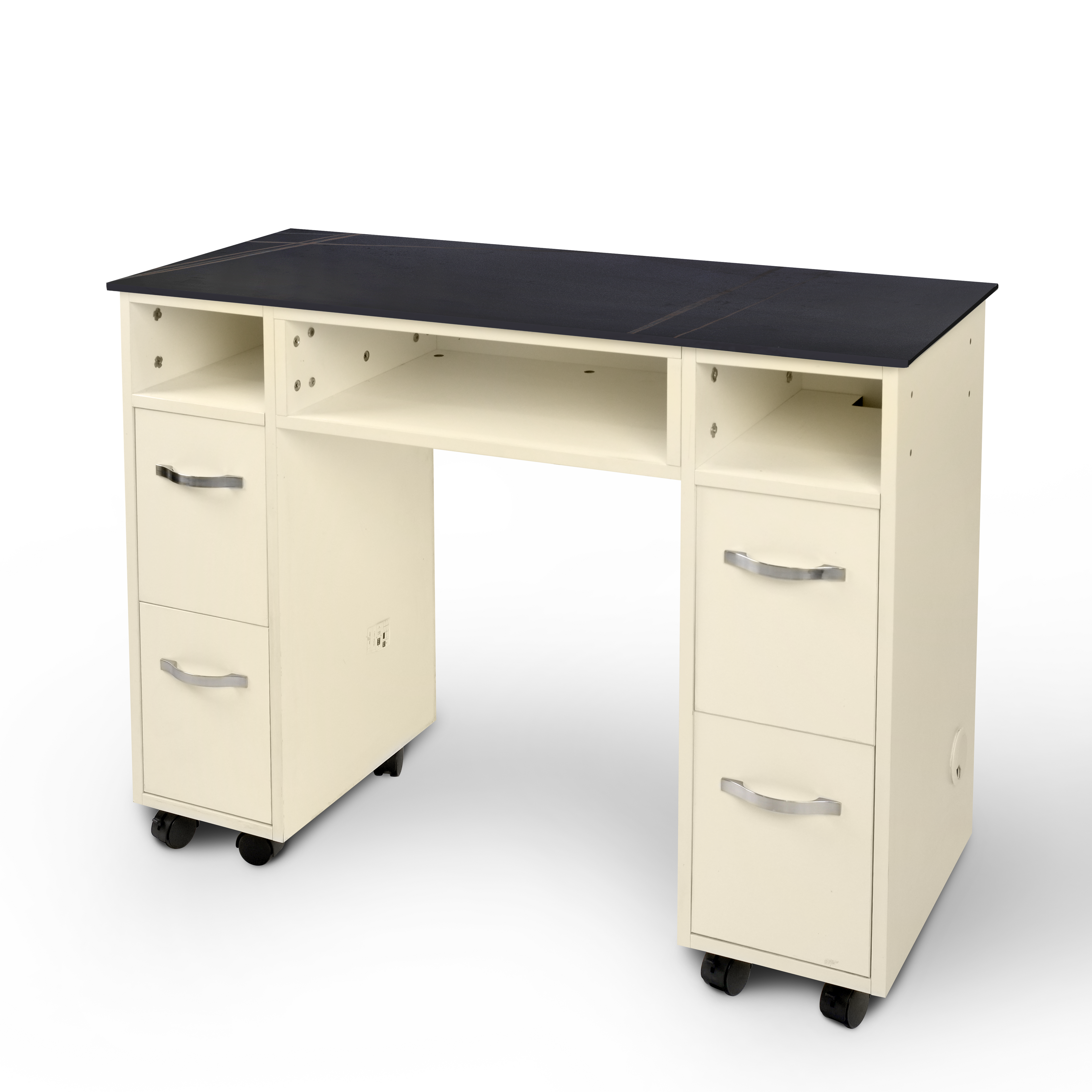 JSIS - Nail Table with Marble - Single Nail Table