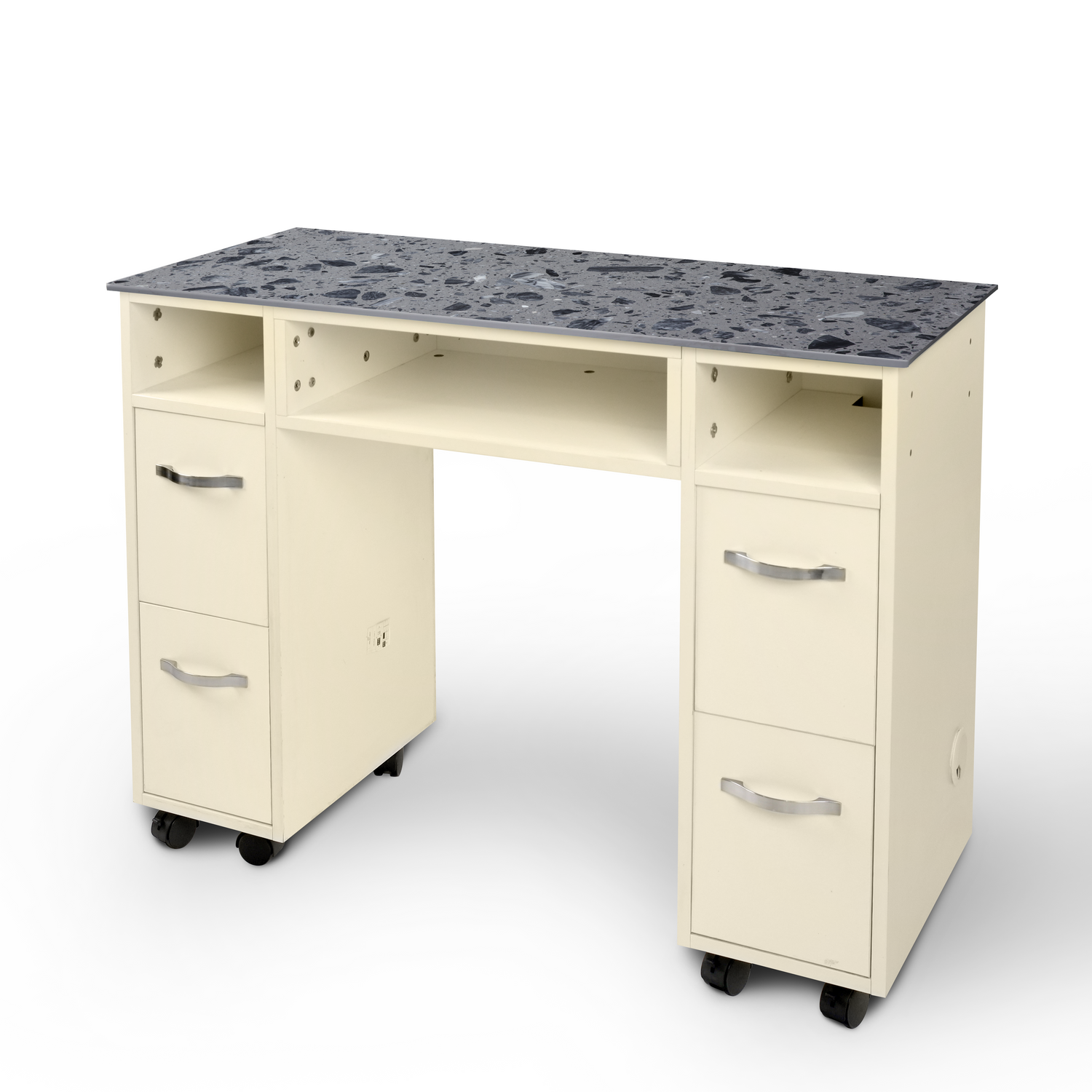 JSIS - Nail Table with Marble - Single Nail Table