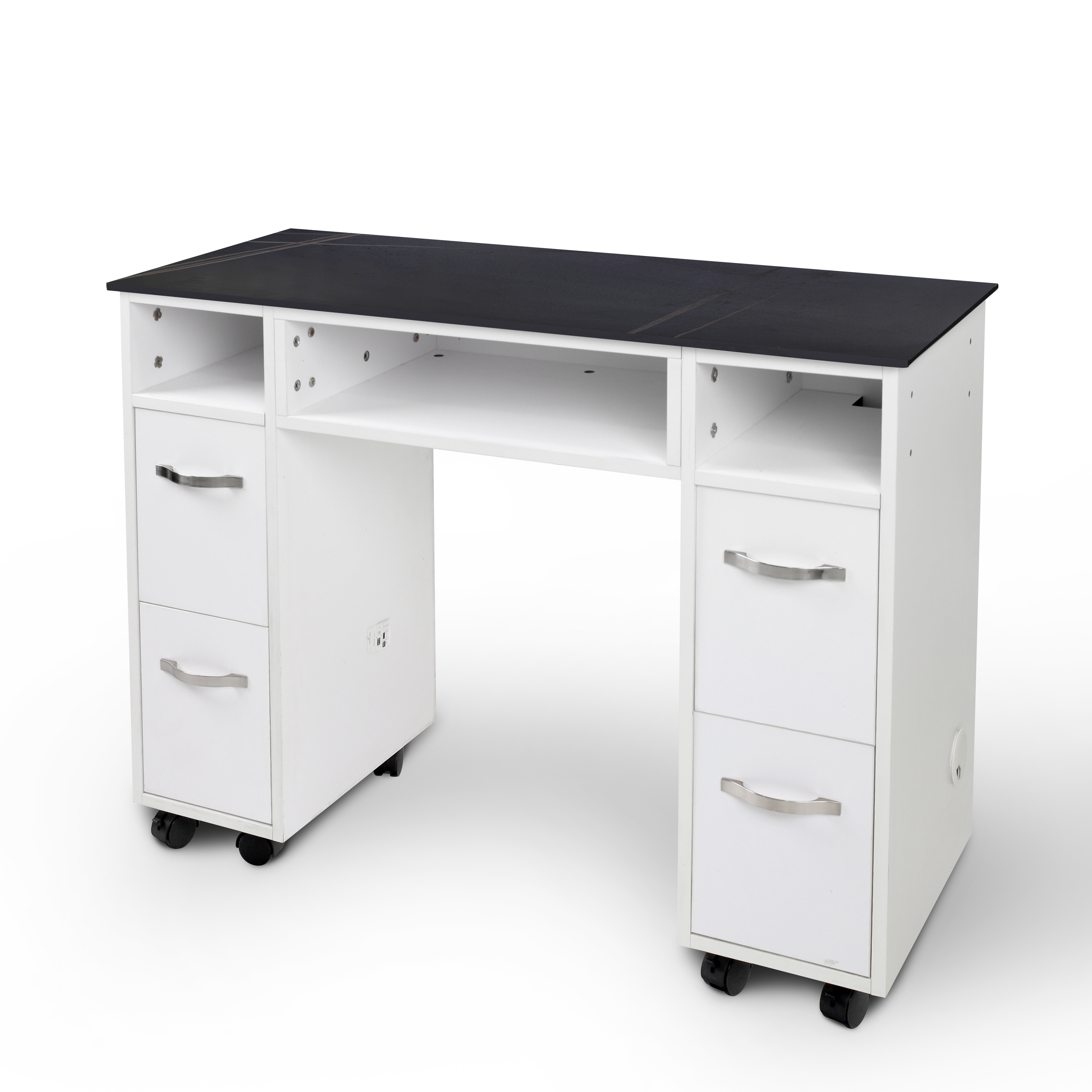 JSIS - Nail Table with Marble - Single Nail Table