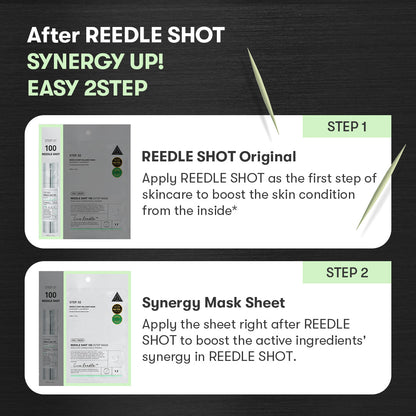 VT COSMETICS - MILD REEDLE SHOT 100 2-STEP MASK