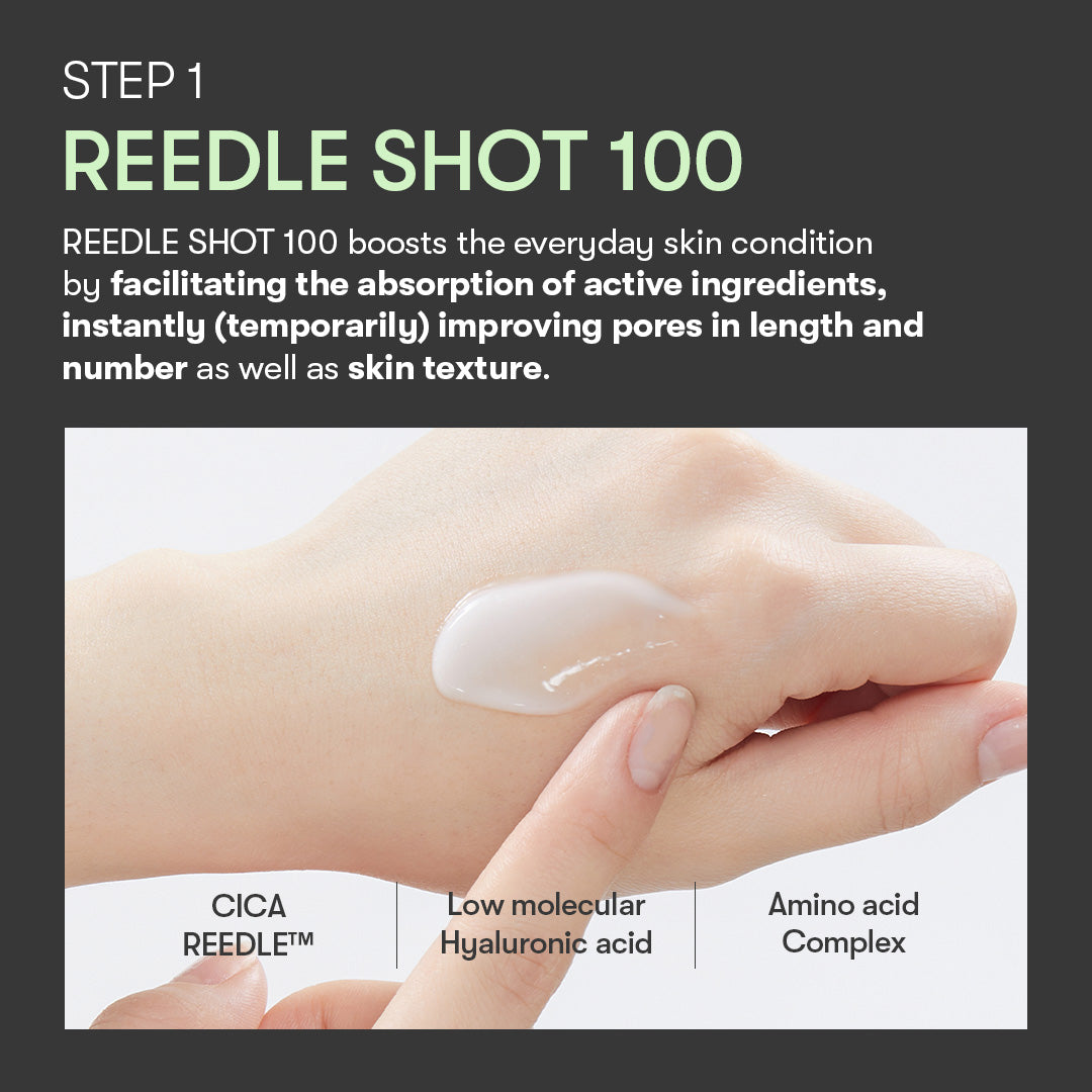 VT COSMETICS - MILD REEDLE SHOT 100 2-STEP MASK