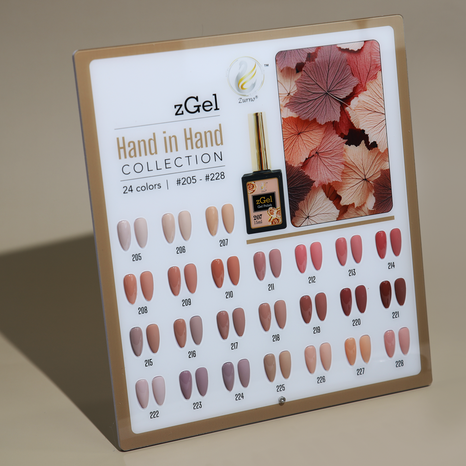 zBlend &amp; zGel | Color Chart - NEW VERSION