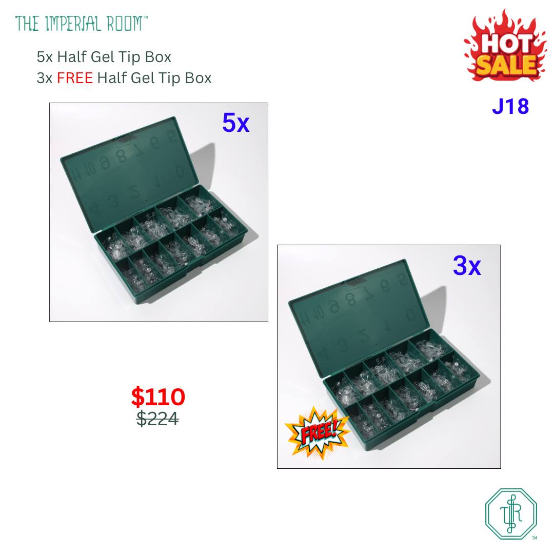 FLASH SALE - TIR -  Half Gel Tip Box Bundle 2
