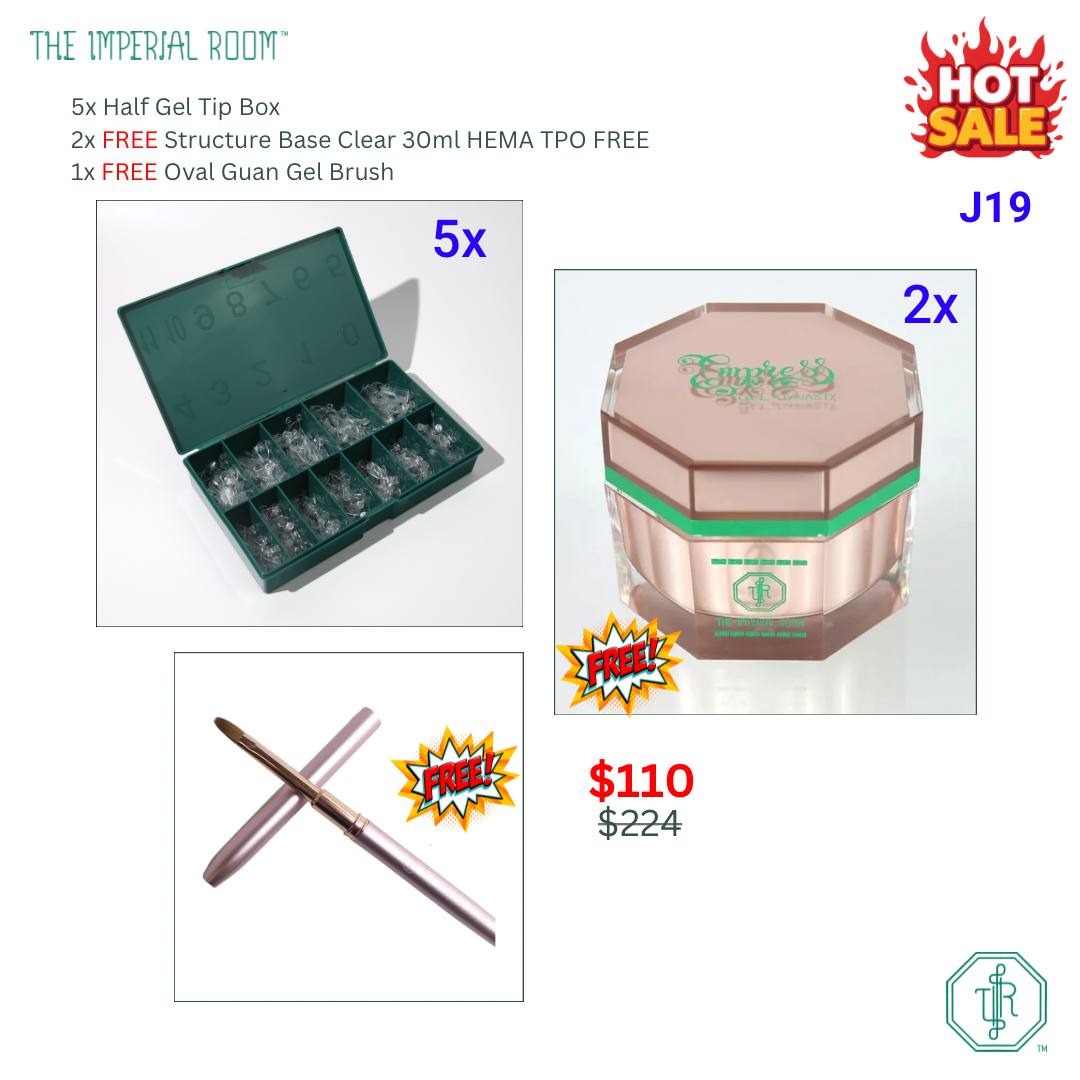 FLASH SALE - TIR -  Half Gel Tip Box Bundle 2