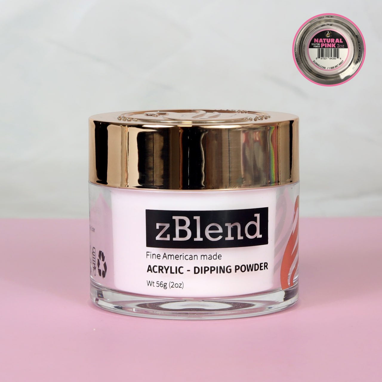 Zurno Sculpting Powder | Crystal Clear - Natural Pink