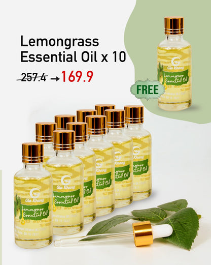 TINH DẦU SẢ CHANH GIA KHANG - Lemongrass Essential Oil