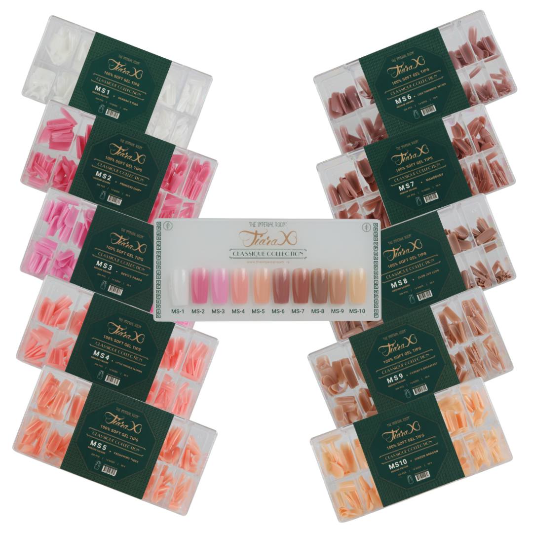 TIR | TiaraX - Colored Tip Box - Classique Collection